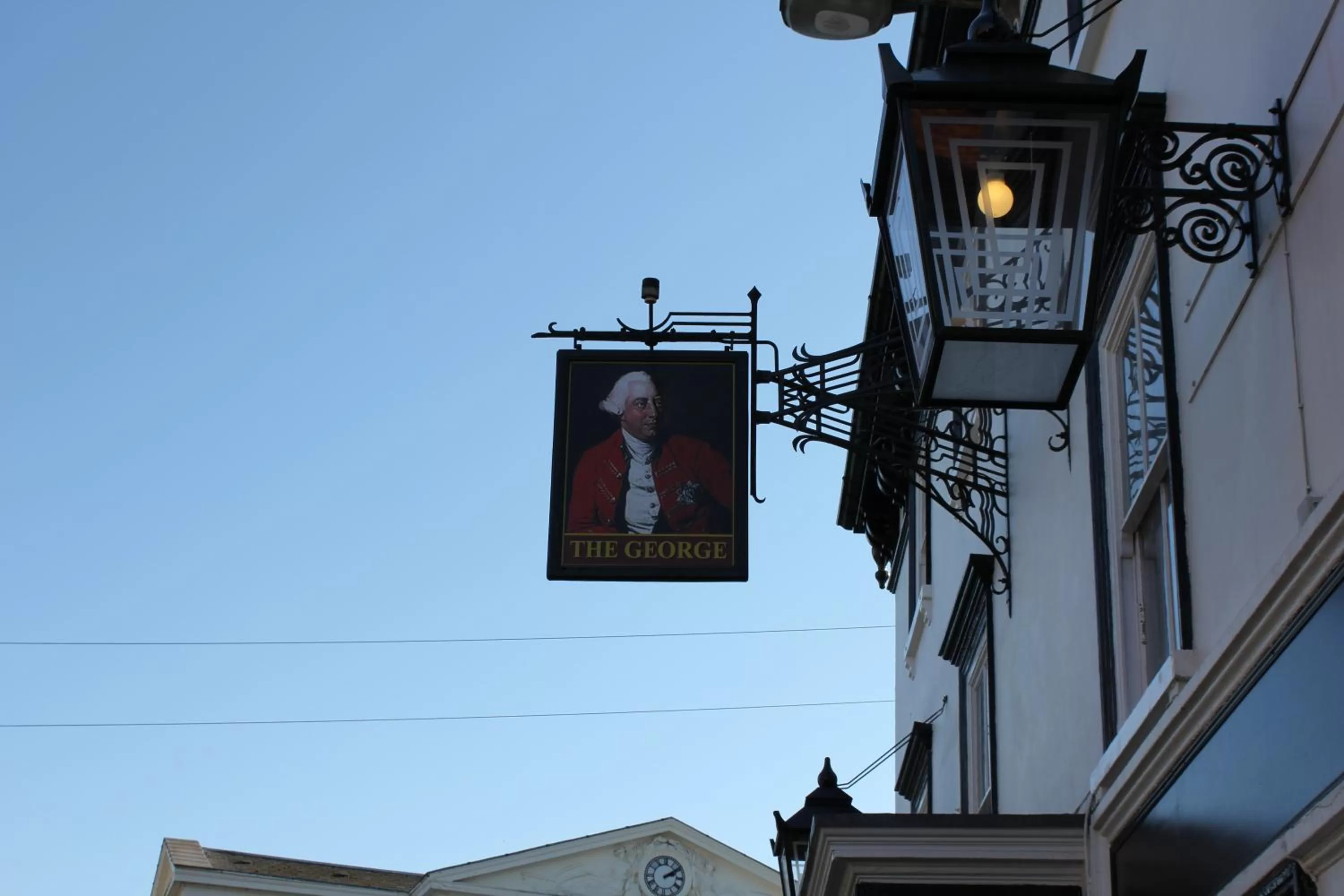 Decorative detail in The George Hotel Stansted Airport