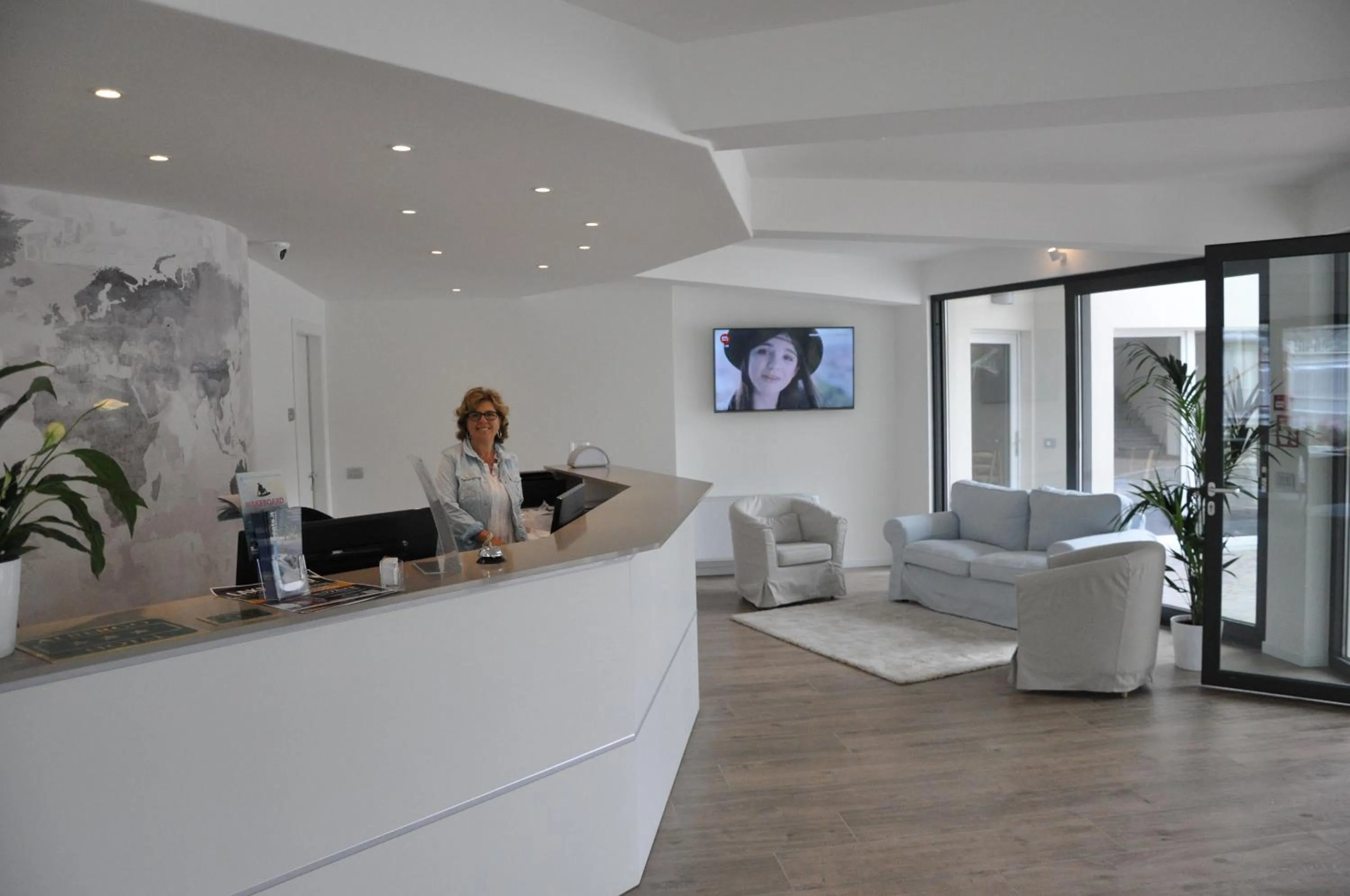 Lobby or reception in Hotel Vischi