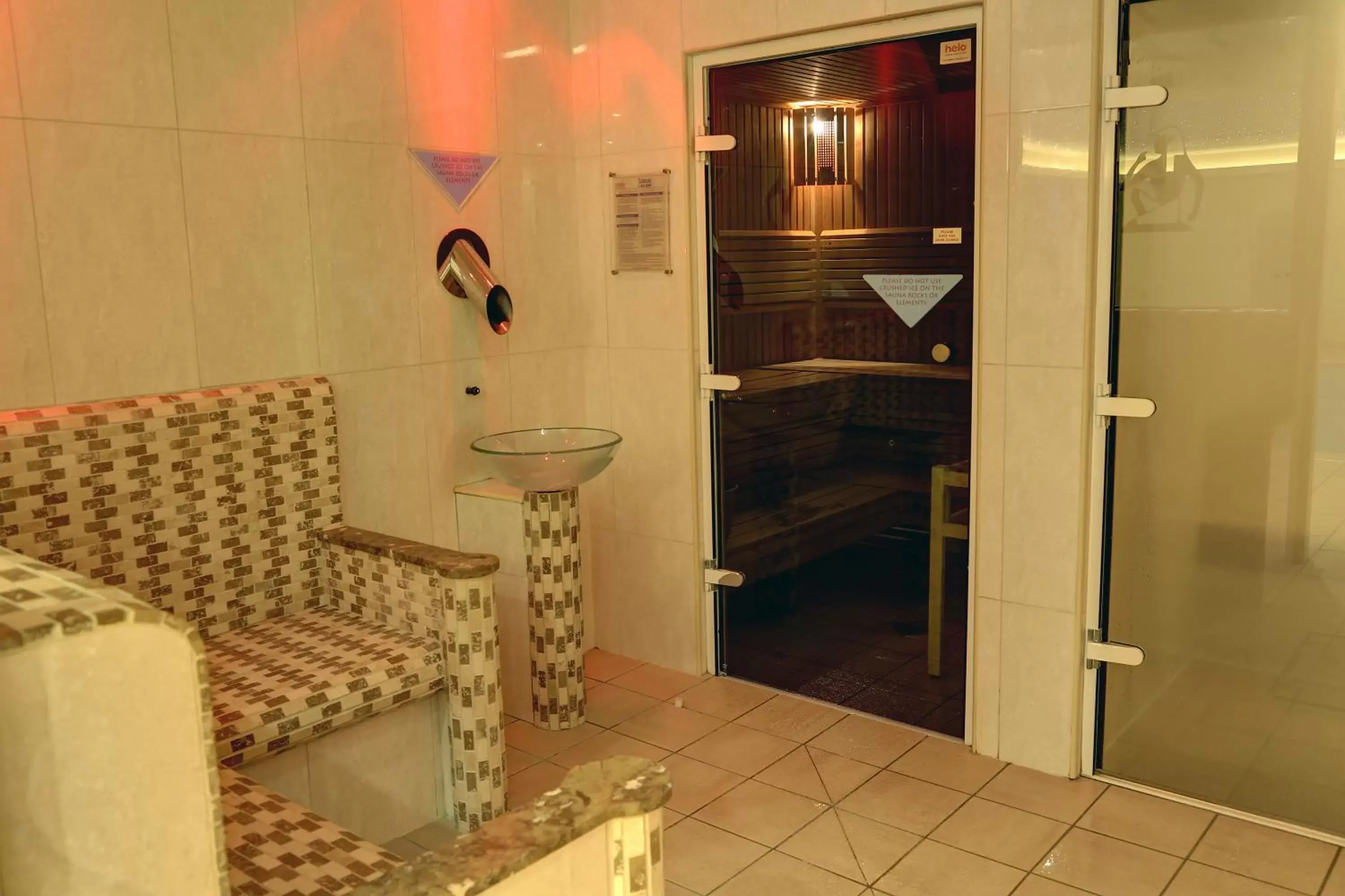 Sauna, Bathroom in Ambleside Salutation Hotel & Spa, World Hotel Distinctive