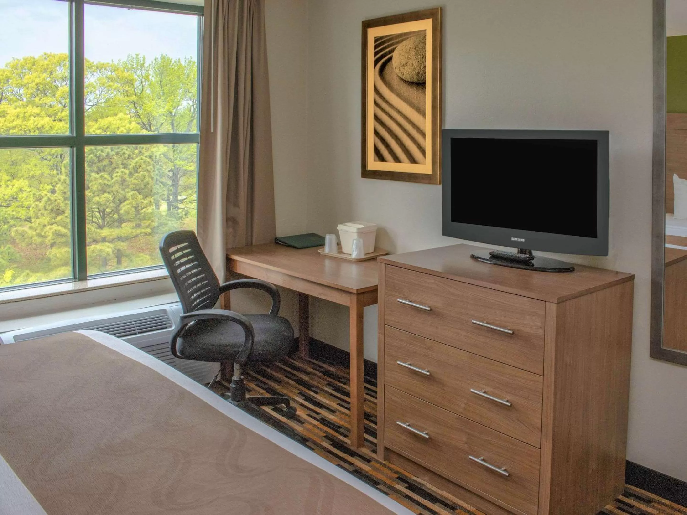 TV and multimedia in Quality Suites Lake Wright - Norfolk Airport