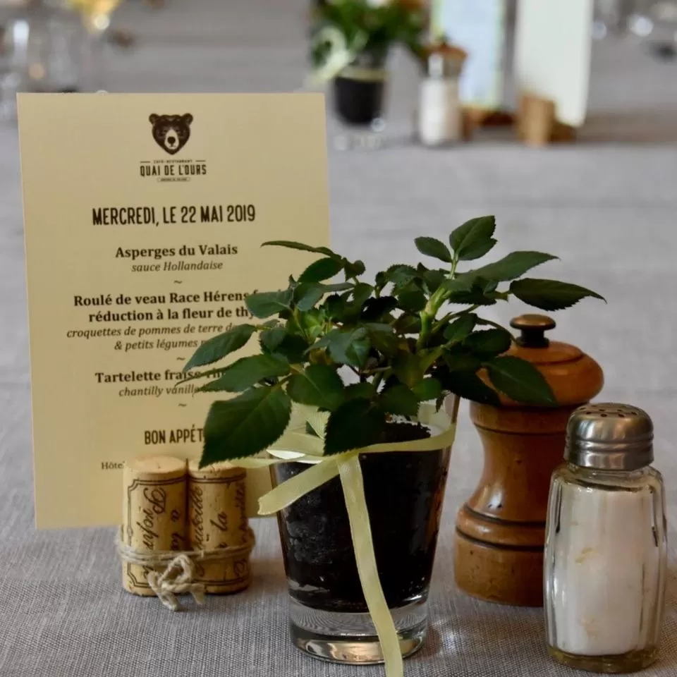 Food and drinks in Hôtel Terminus