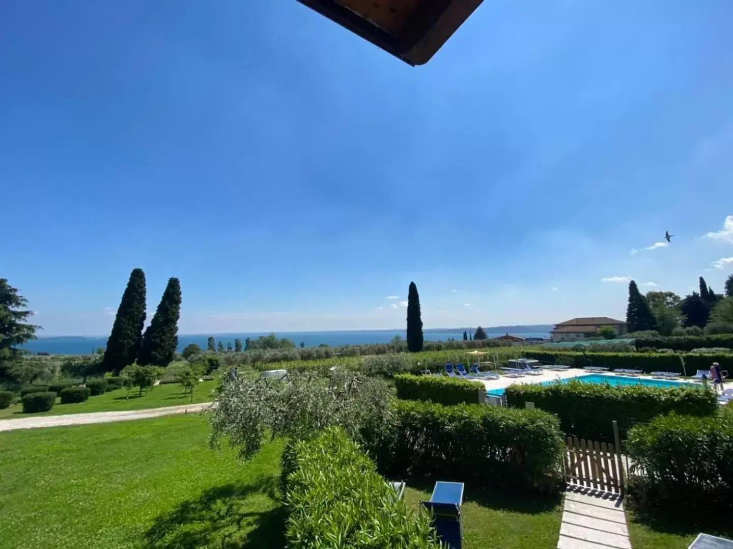 Garden view in Residence Corte Ferrari -Ciao Vacanze-