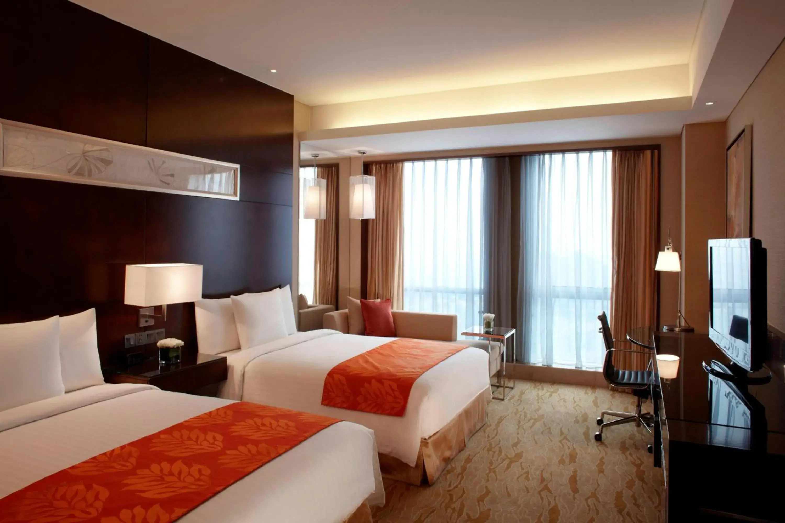 Photo of the whole room in Courtyard by Marriott Shanghai Jiading