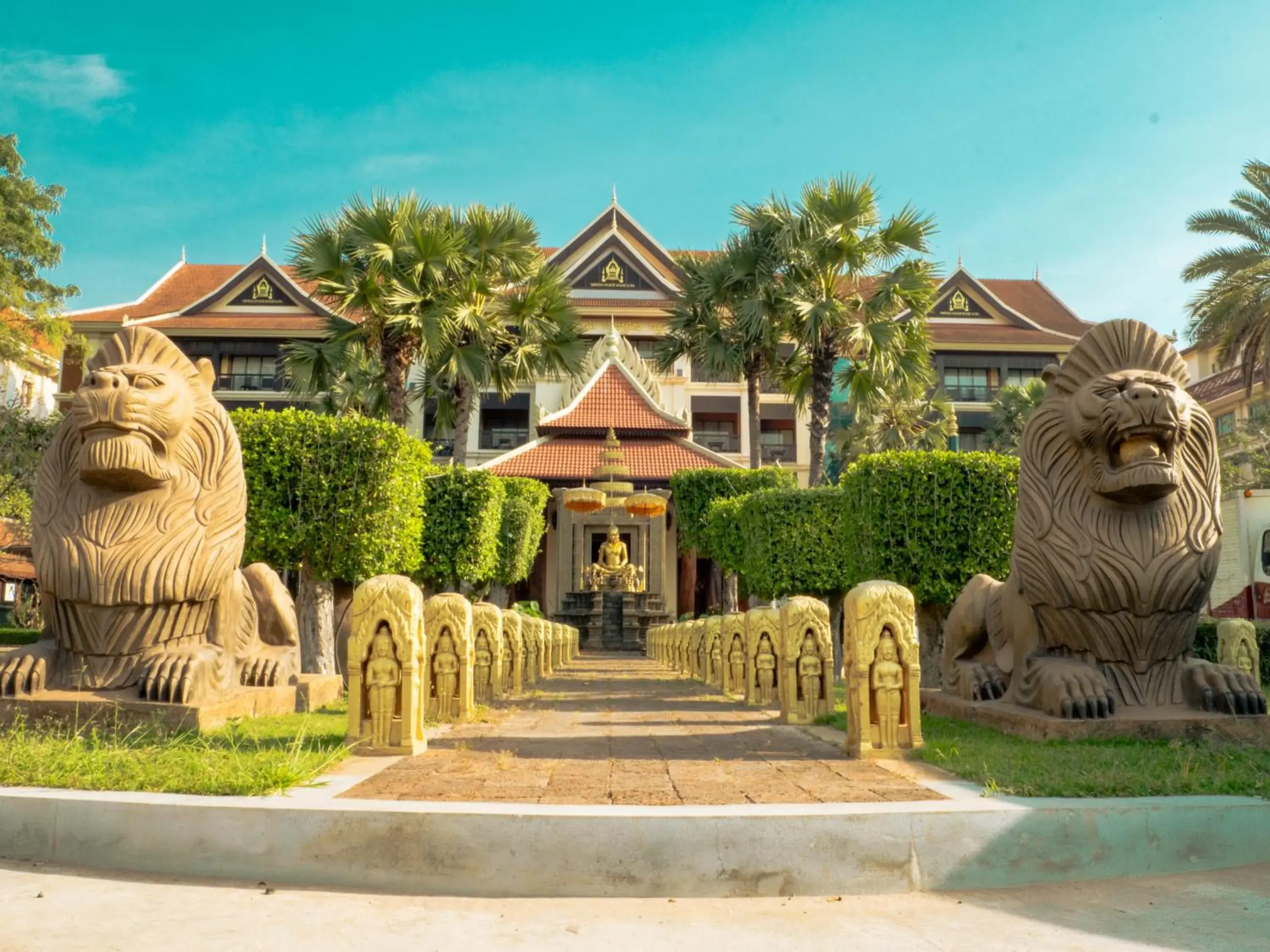 Garden view, Property Building in Empress Angkor Resort & Spa