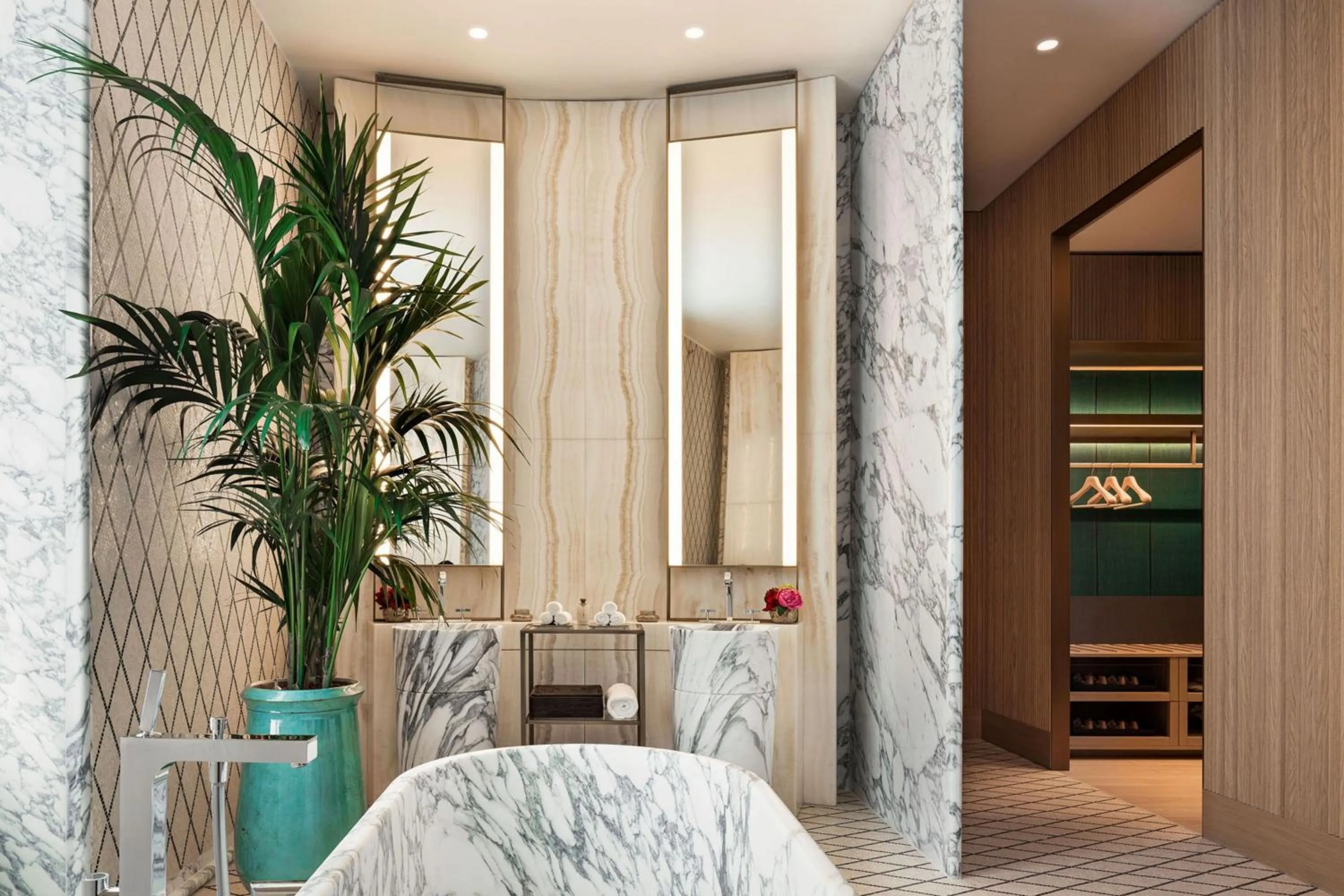 Photo of the whole room in Bvlgari Hotel Roma