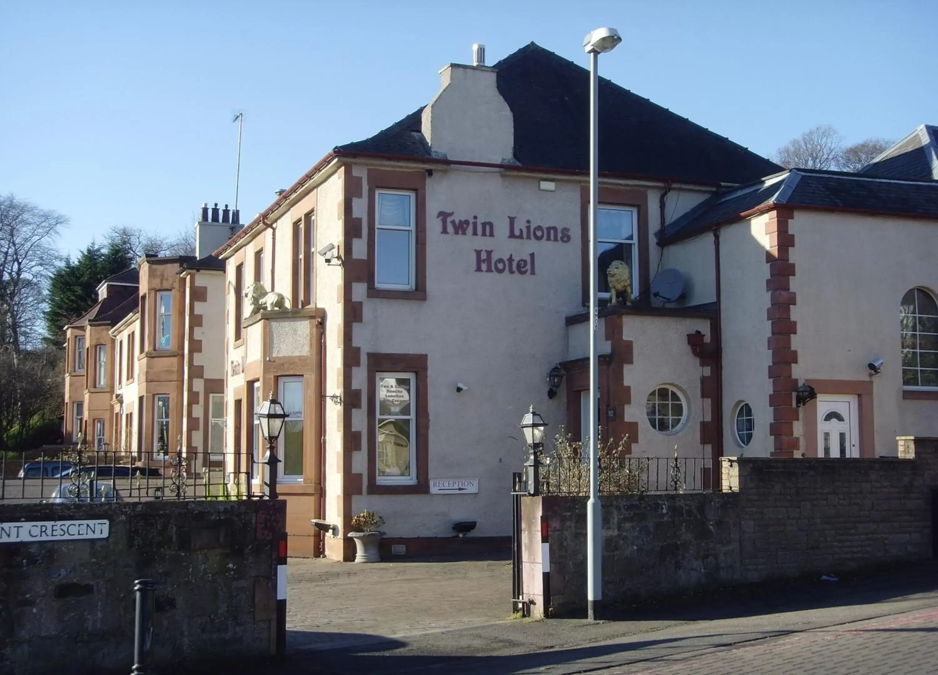 Facade/entrance, Property Building in Twin Lions Hotel