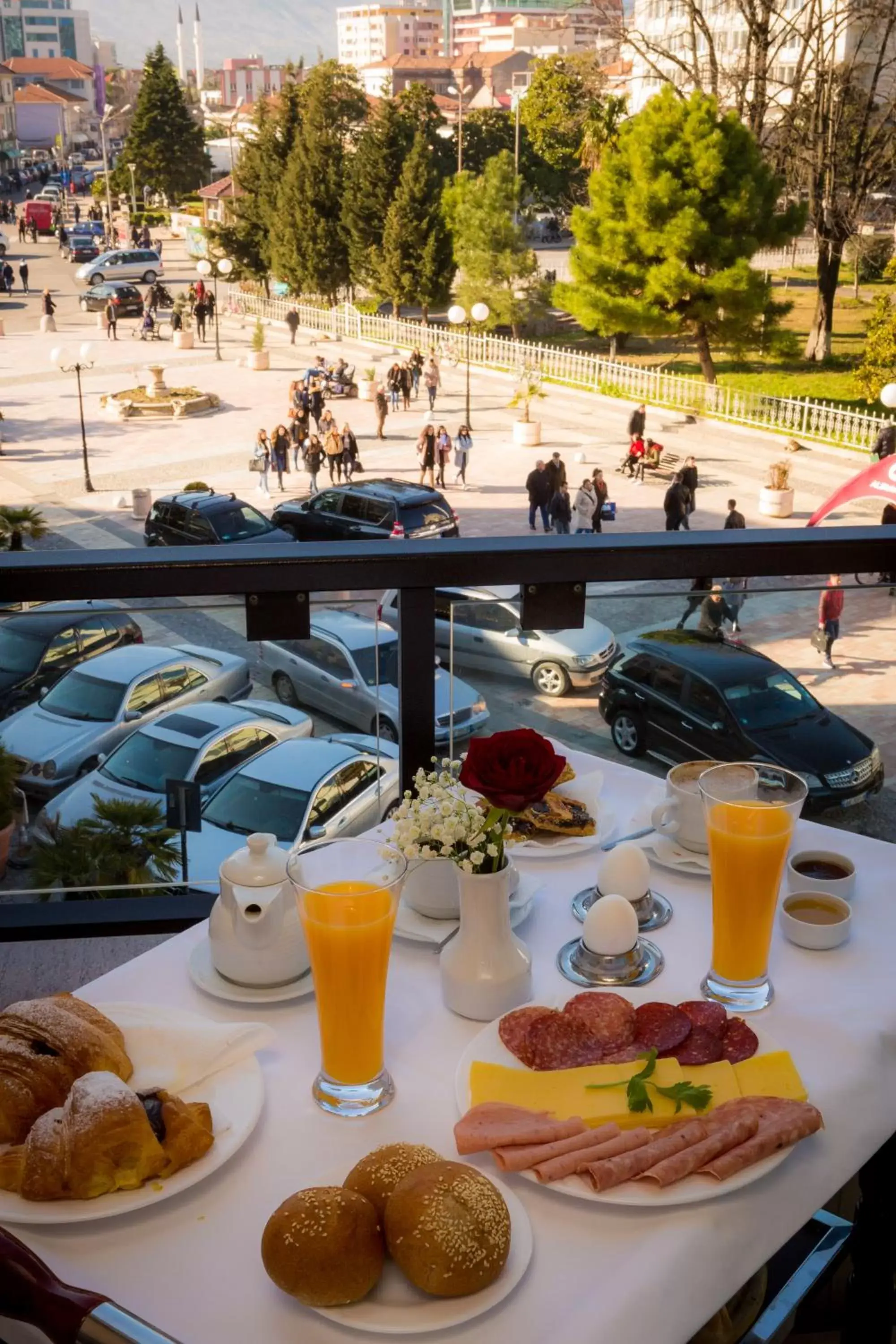 Balcony/Terrace in Hotel Colosseo & Spa