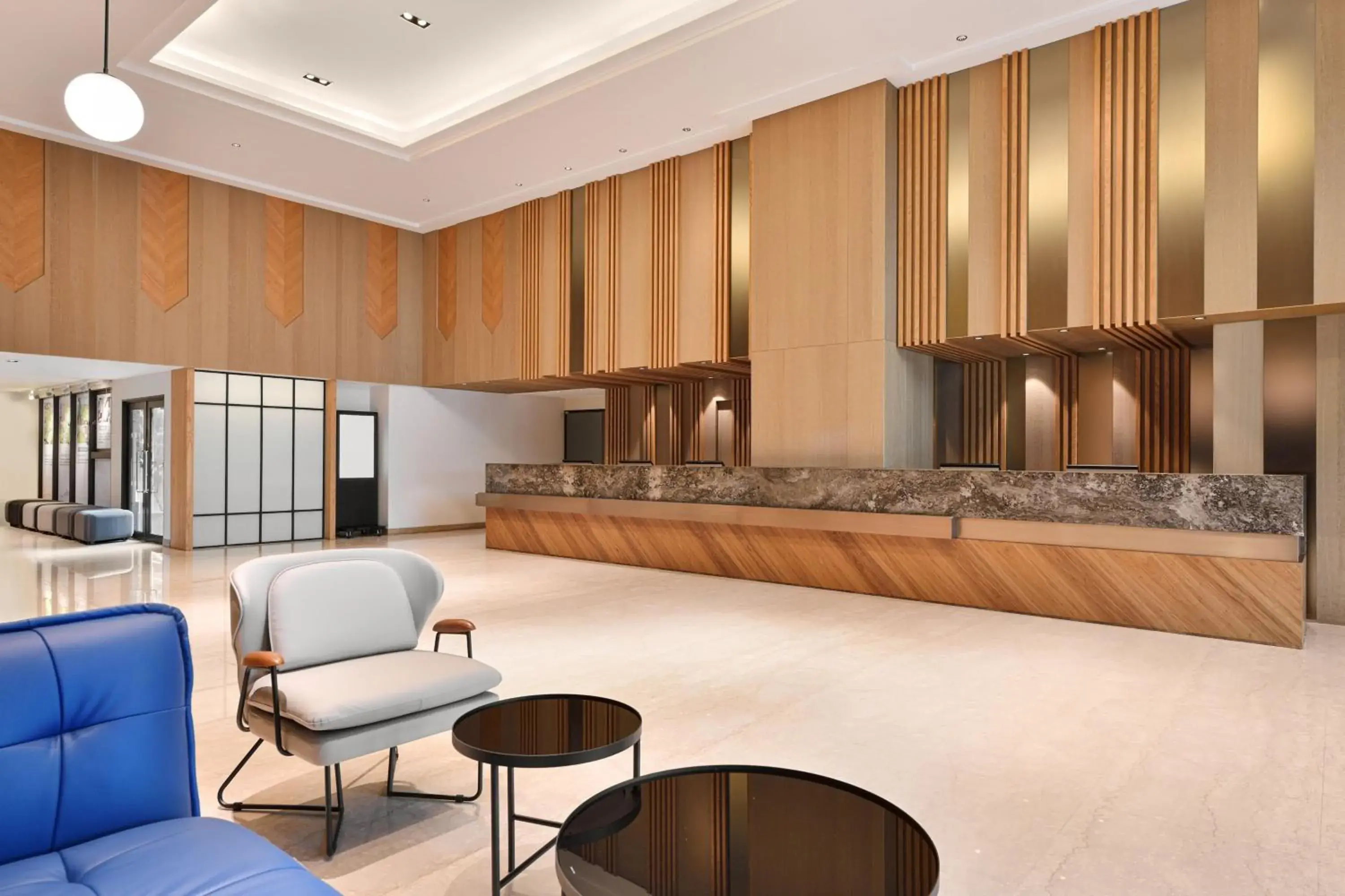 Lobby or reception, Seating Area in Four Points by Sheraton Yilan Jiaoxi