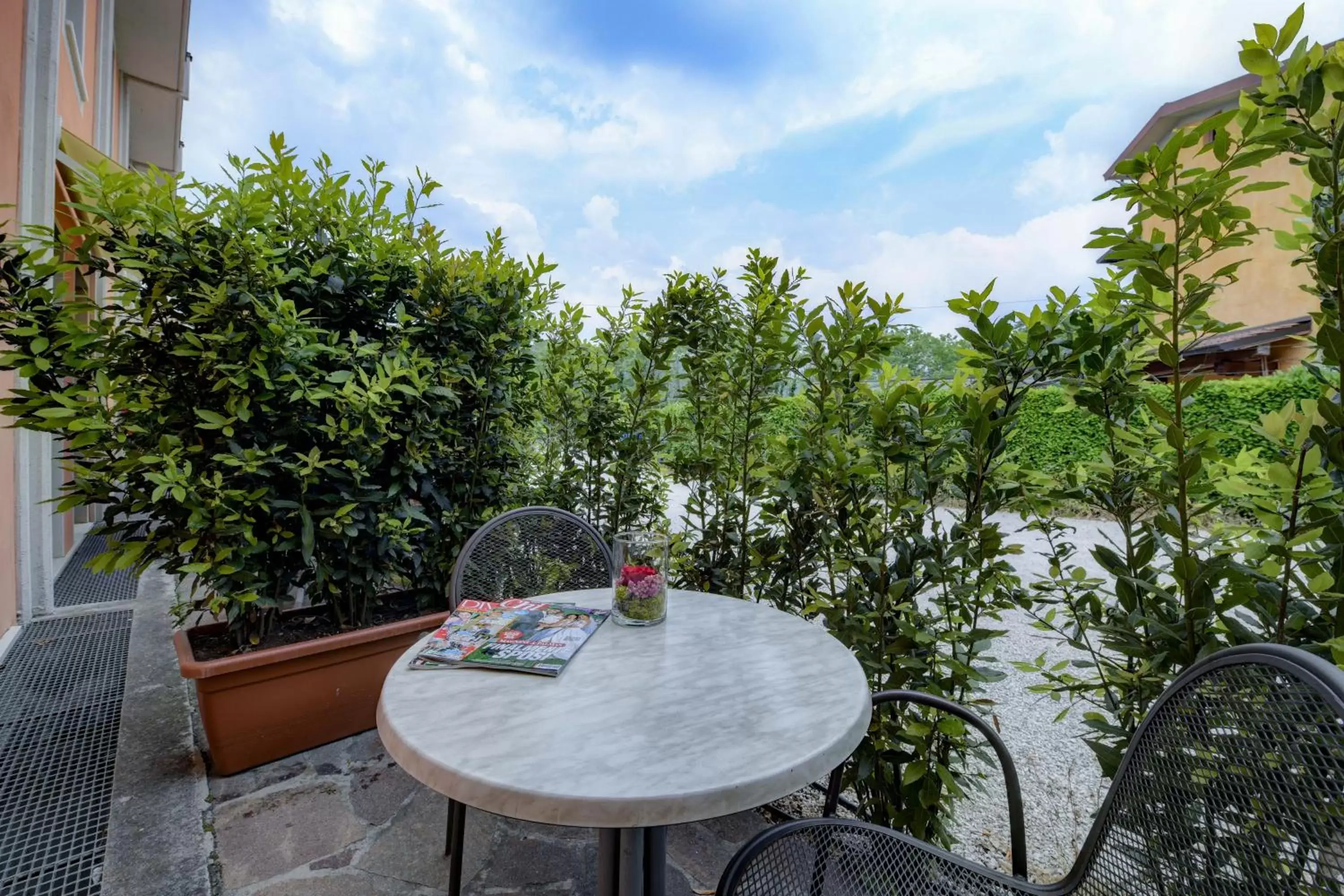 Patio in Albergo Locanda Primavera