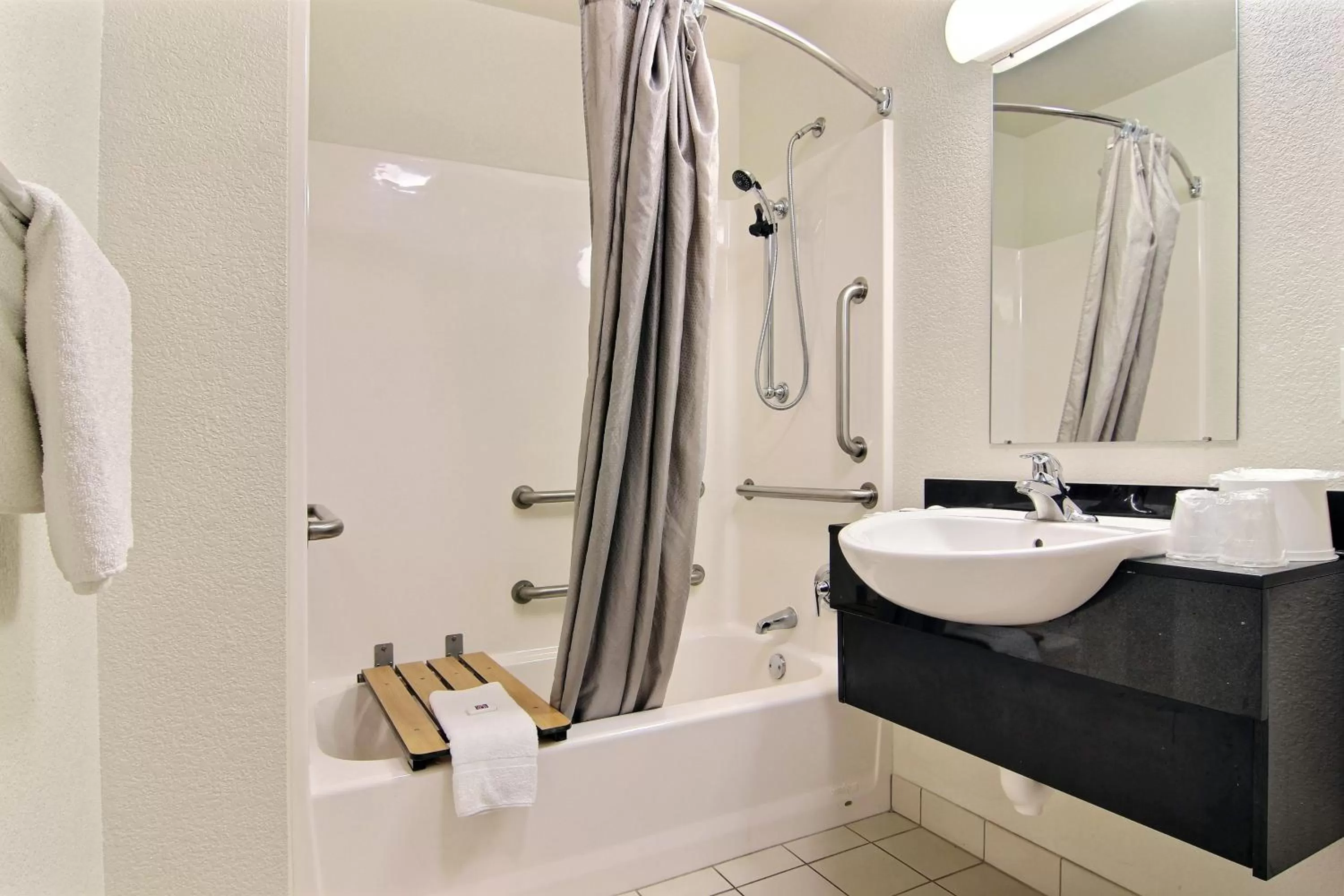 Bathroom in Motel 6-Fort Stockton, TX