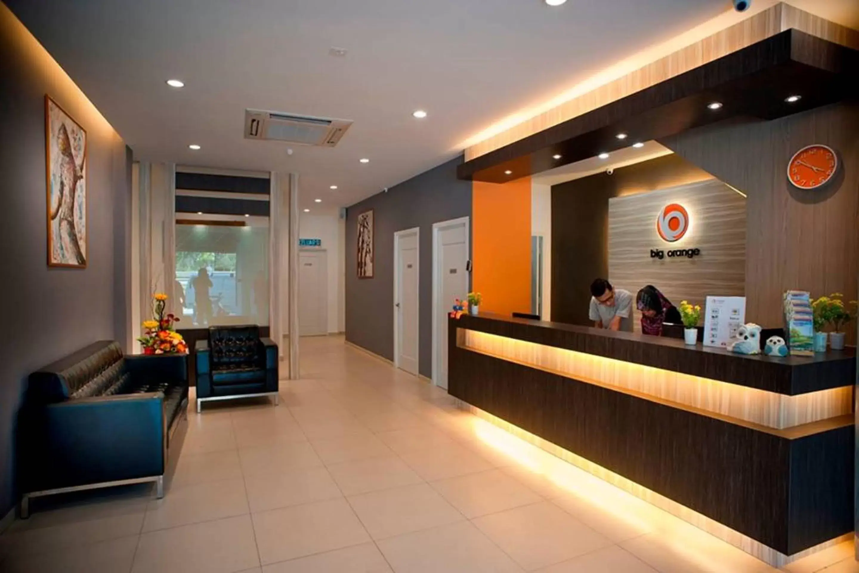 Lobby or reception, Lobby/Reception in Big Orange Hotel Sungai Petani