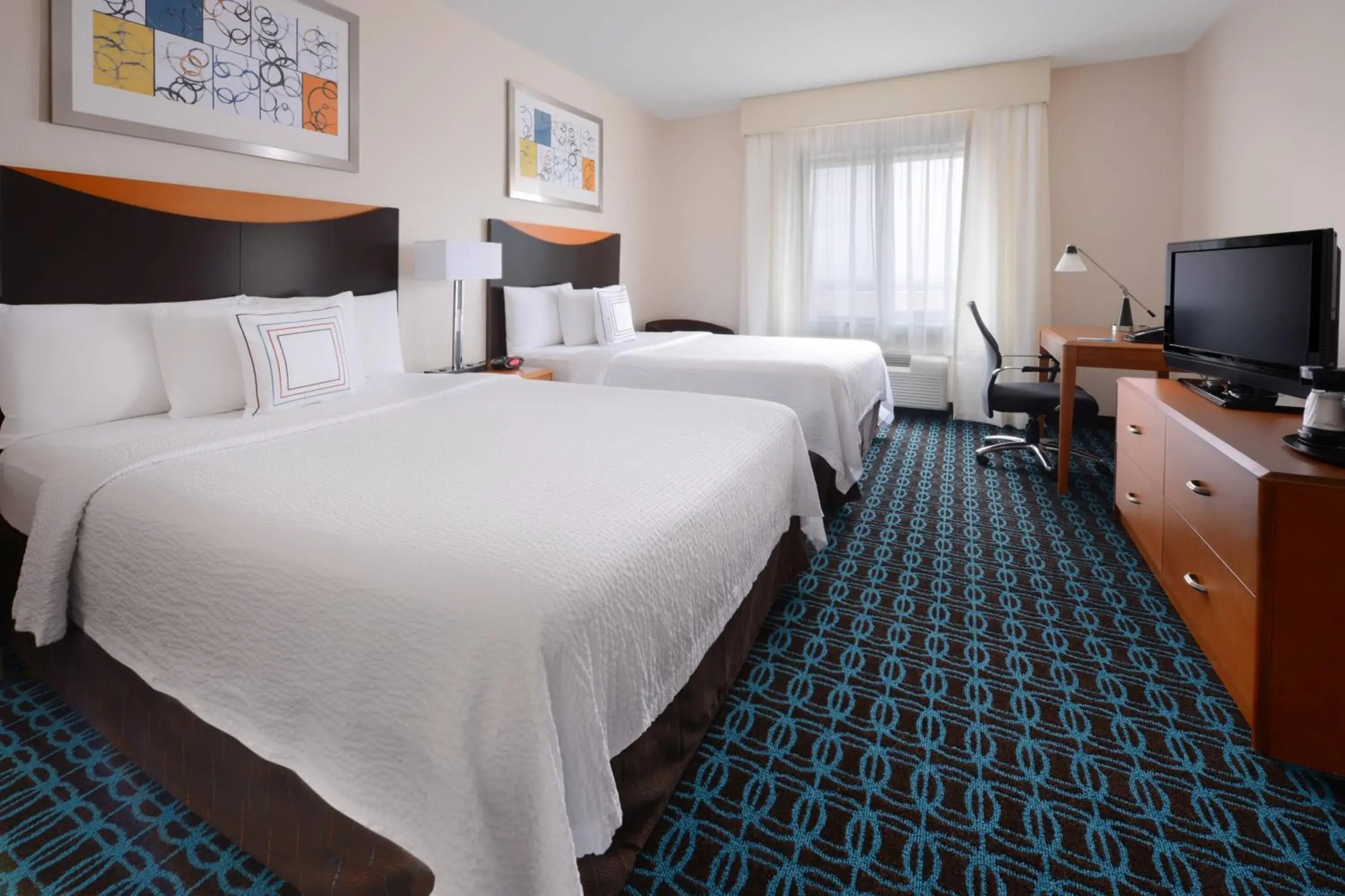 Photo of the whole room, Bed in Fairfield Inn & Suites by Marriott Dallas Plano The Colony