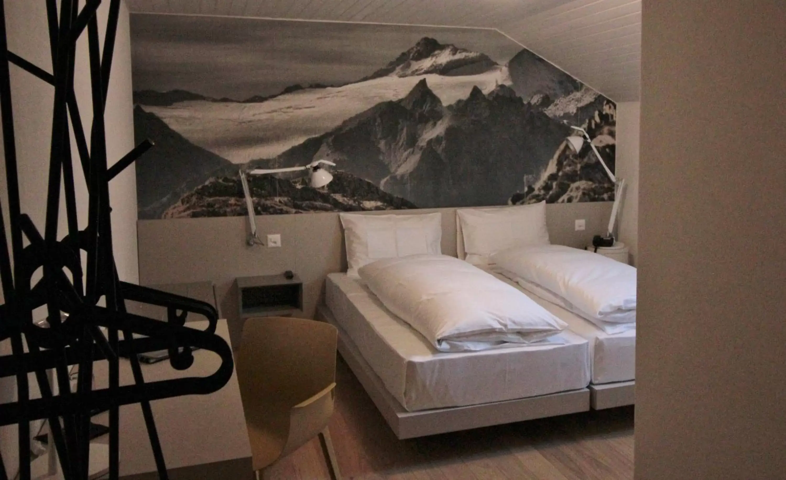 Bedroom, Bed in Hotel & Restaurant Forni