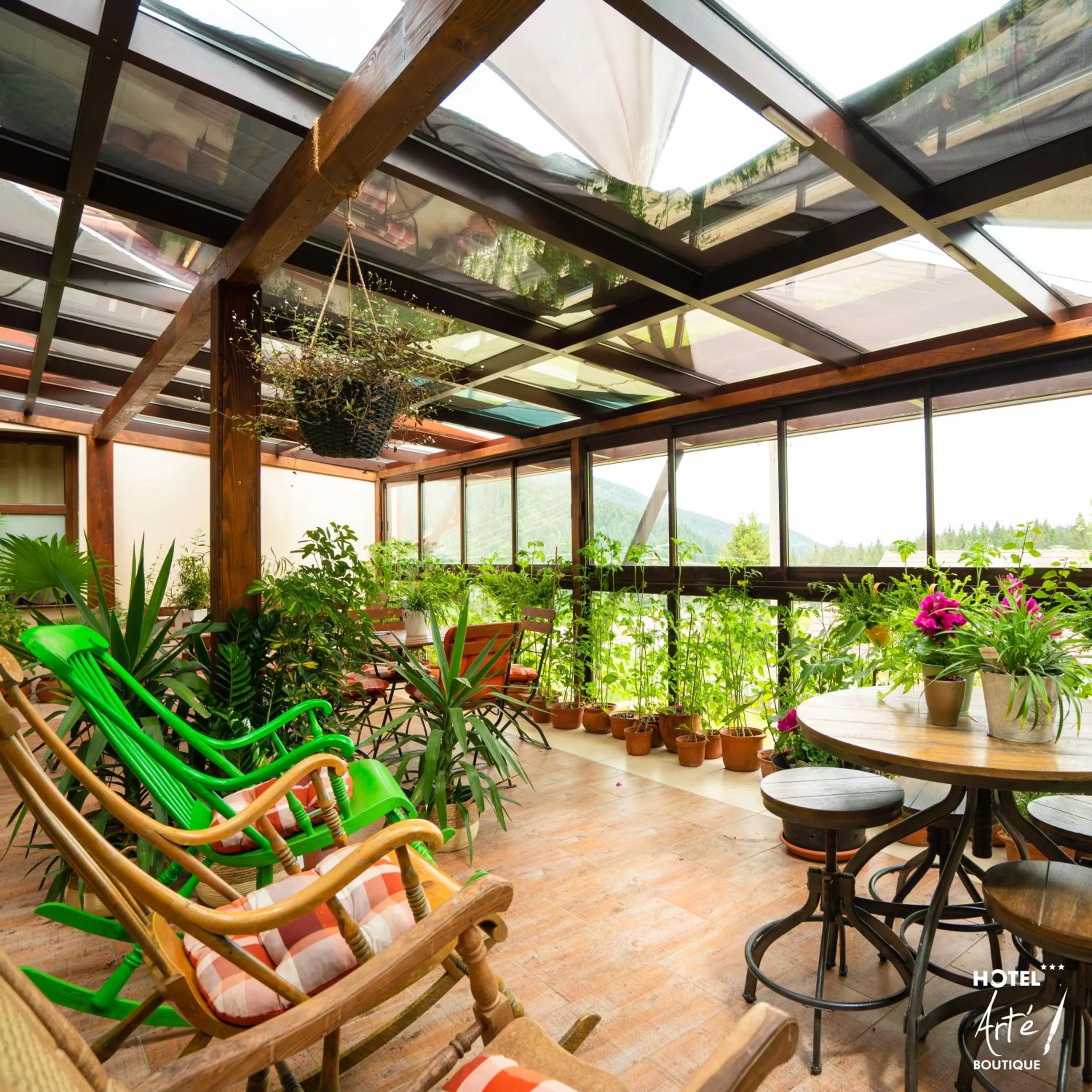Balcony/Terrace in Art'e Boutique Hotel