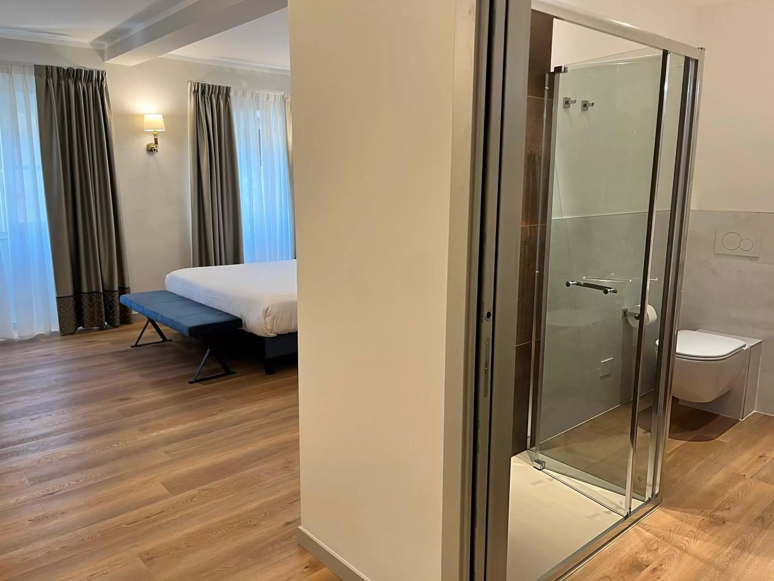 Bedroom, Bathroom in Corte dei Sogni Boutique Hotel & spa