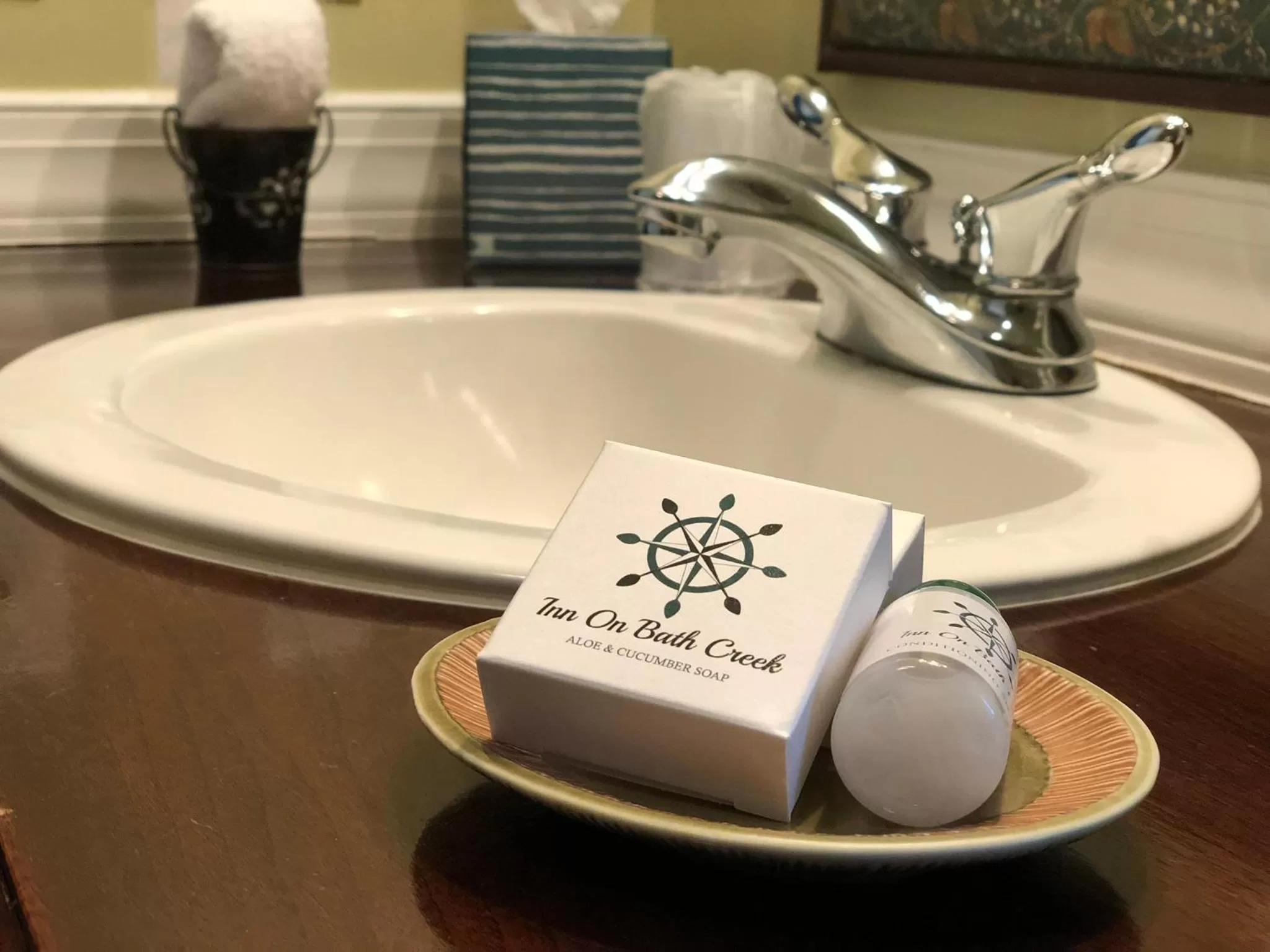 Decorative detail in The Inn on Bath Creek