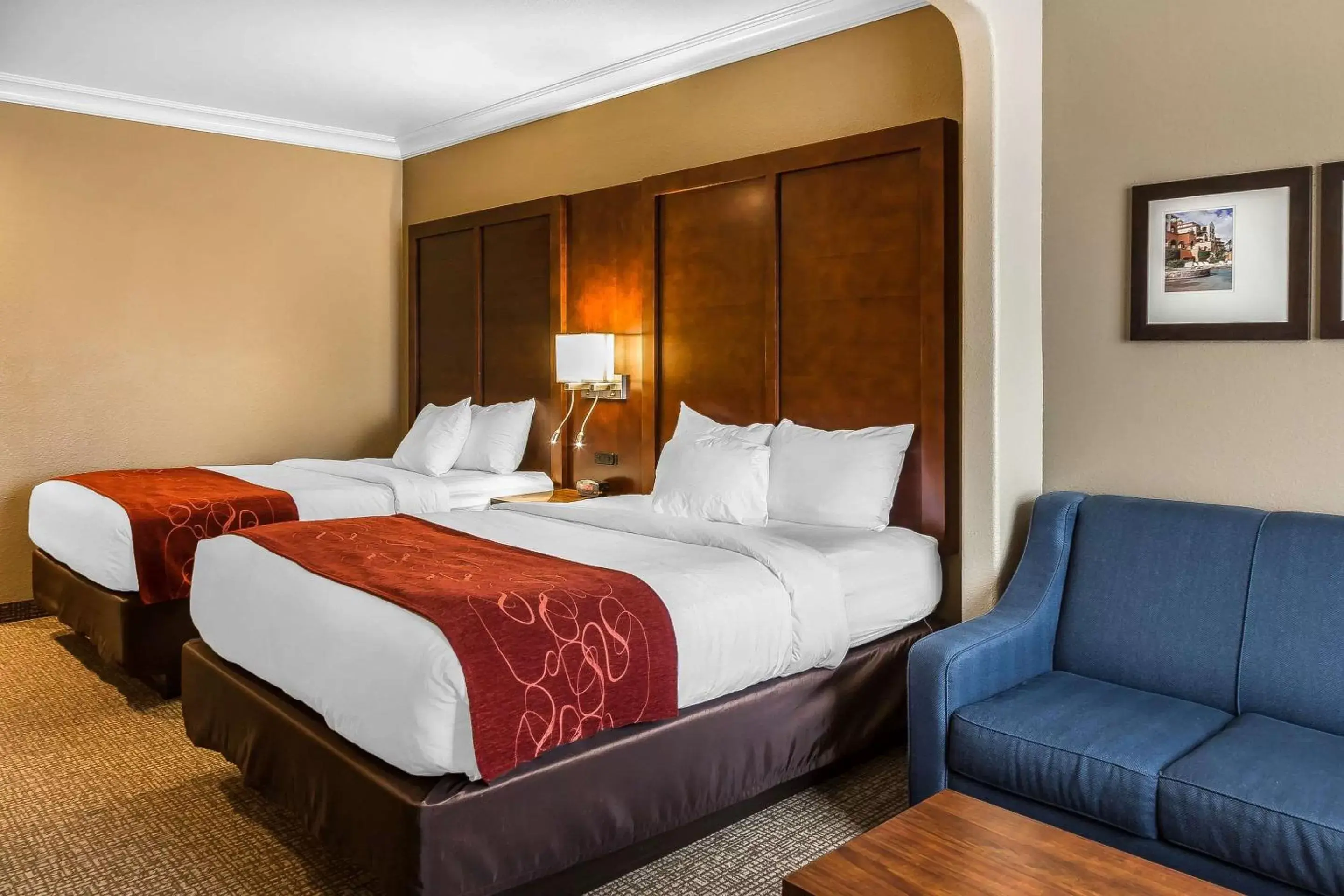 Bedroom, Bed in Comfort Suites San Jose Airport