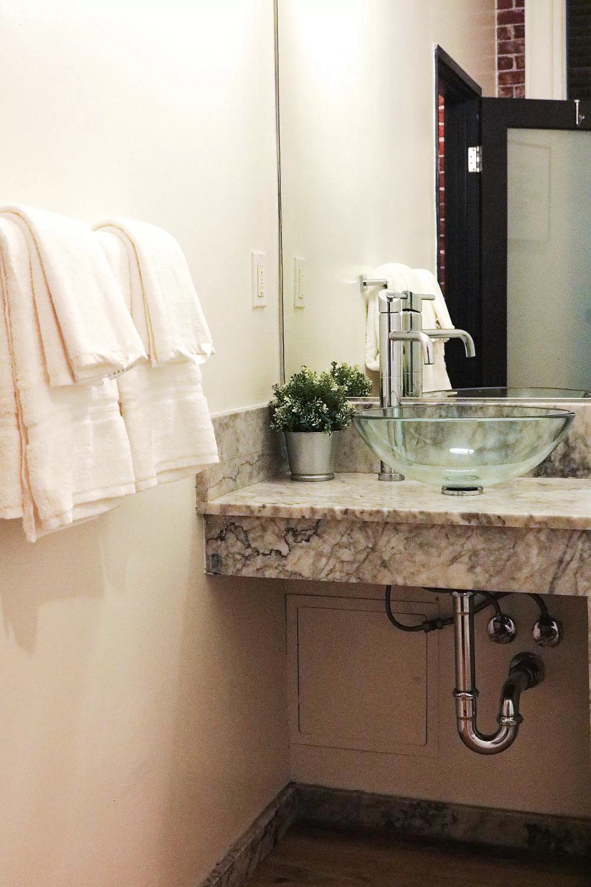 Bathroom in The Haas Suites