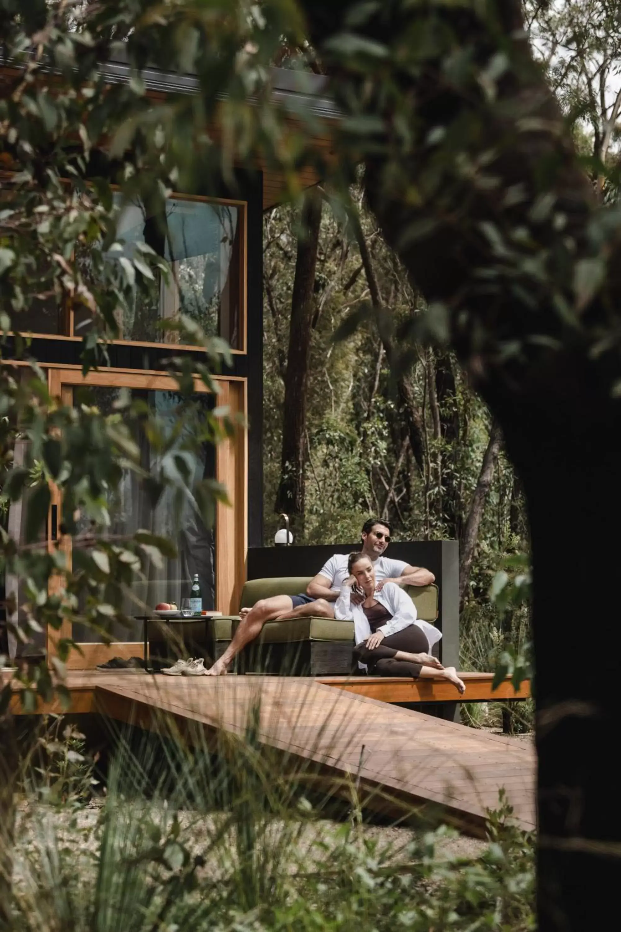 Patio in Chalets at Blackheath Patio in Chalets at Blackheath