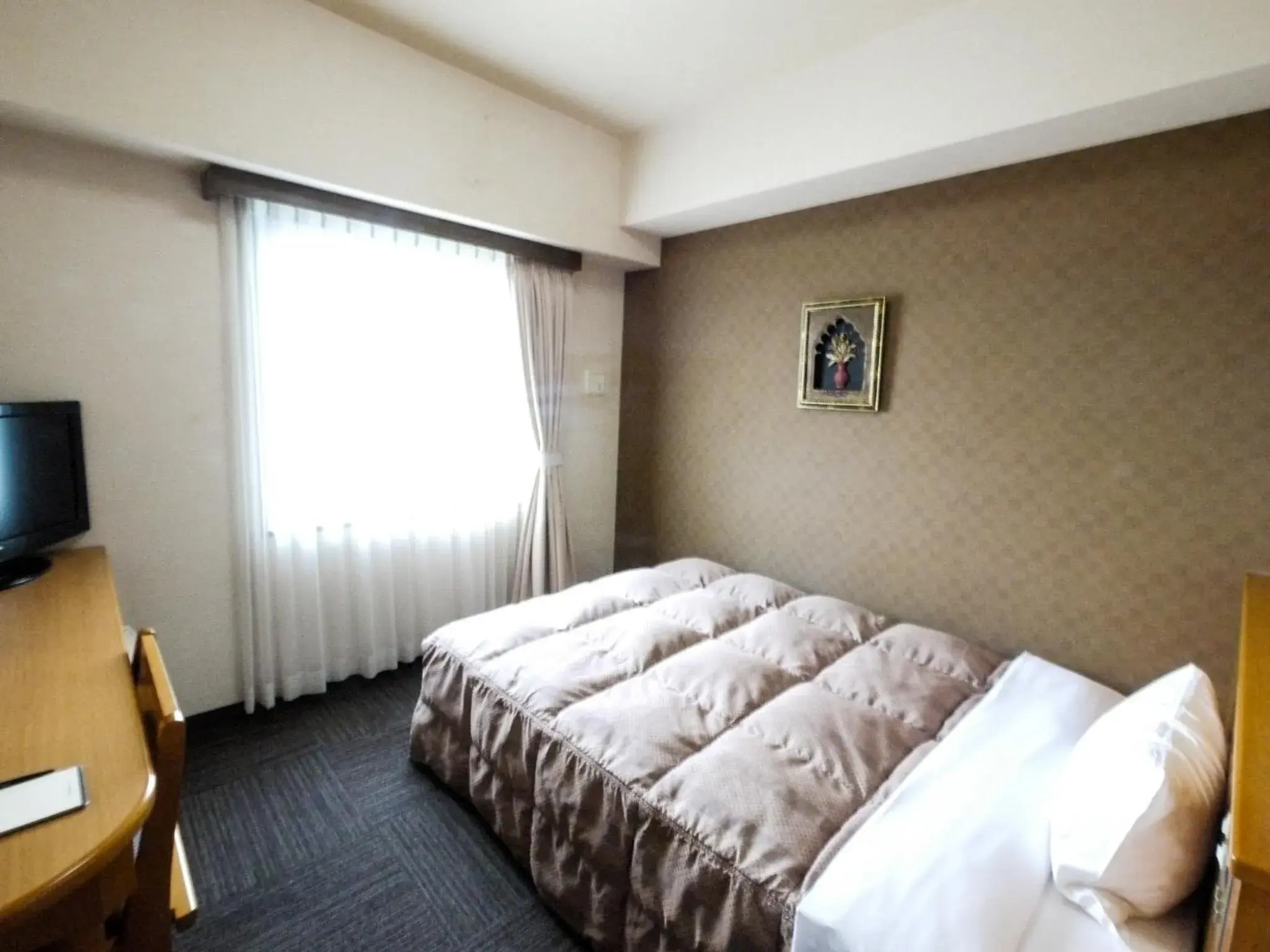 Photo of the whole room, Bed in Hotel Route Inn Hamanako