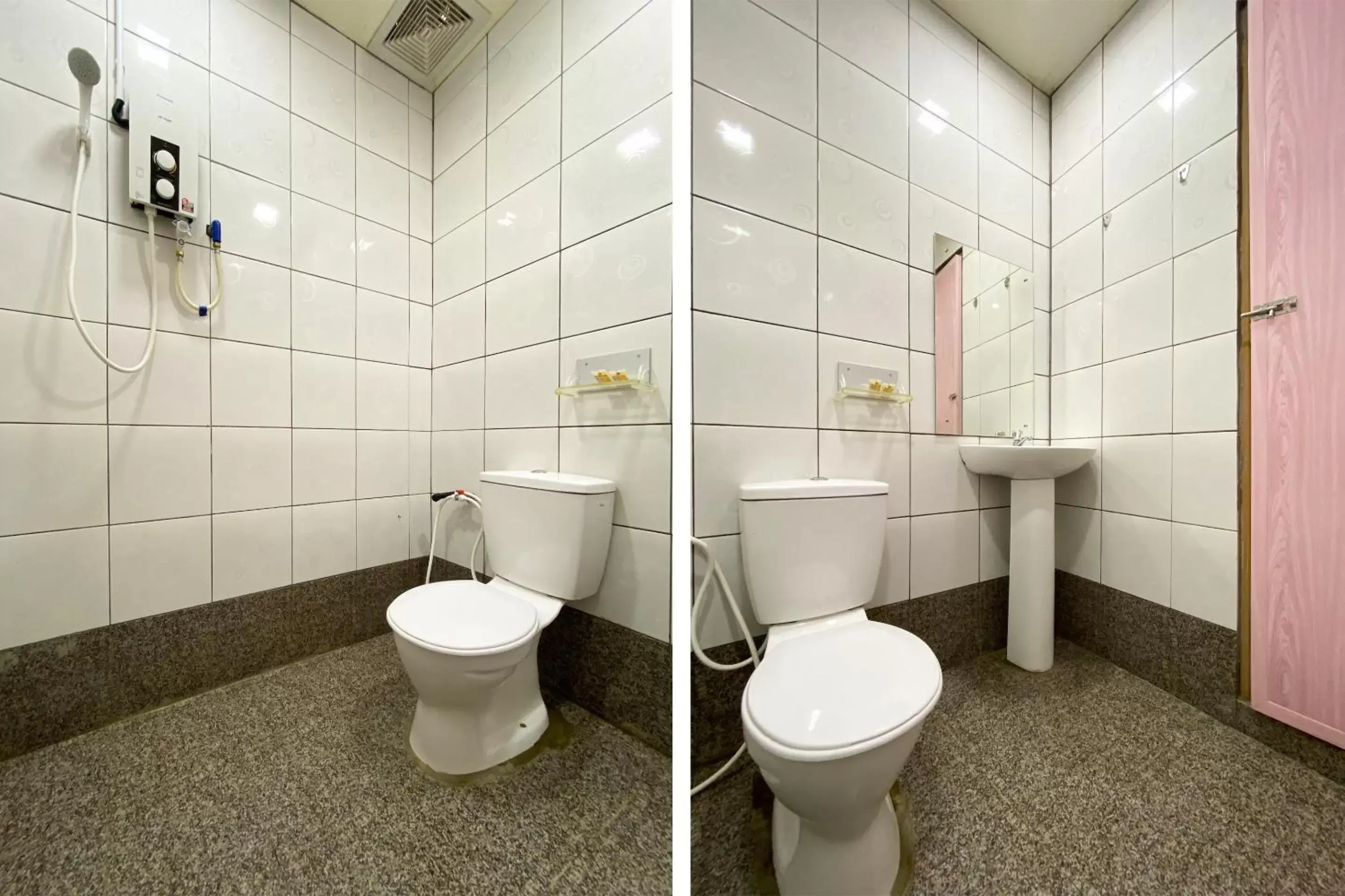 Bathroom in OYO 90284 Kampung Stay Kilimu