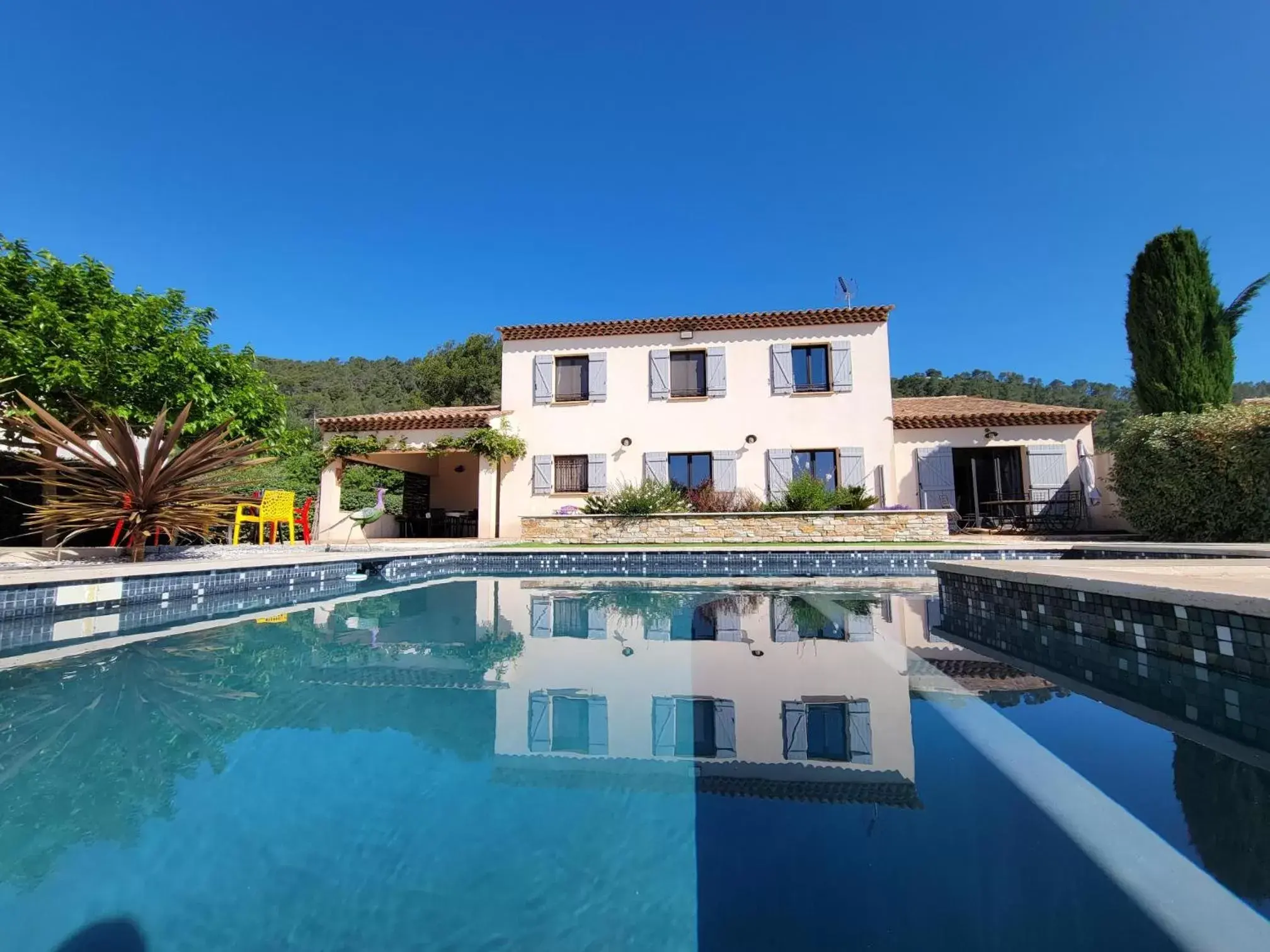 Swimming Pool in Villa Tropez Chambres d'hôtes