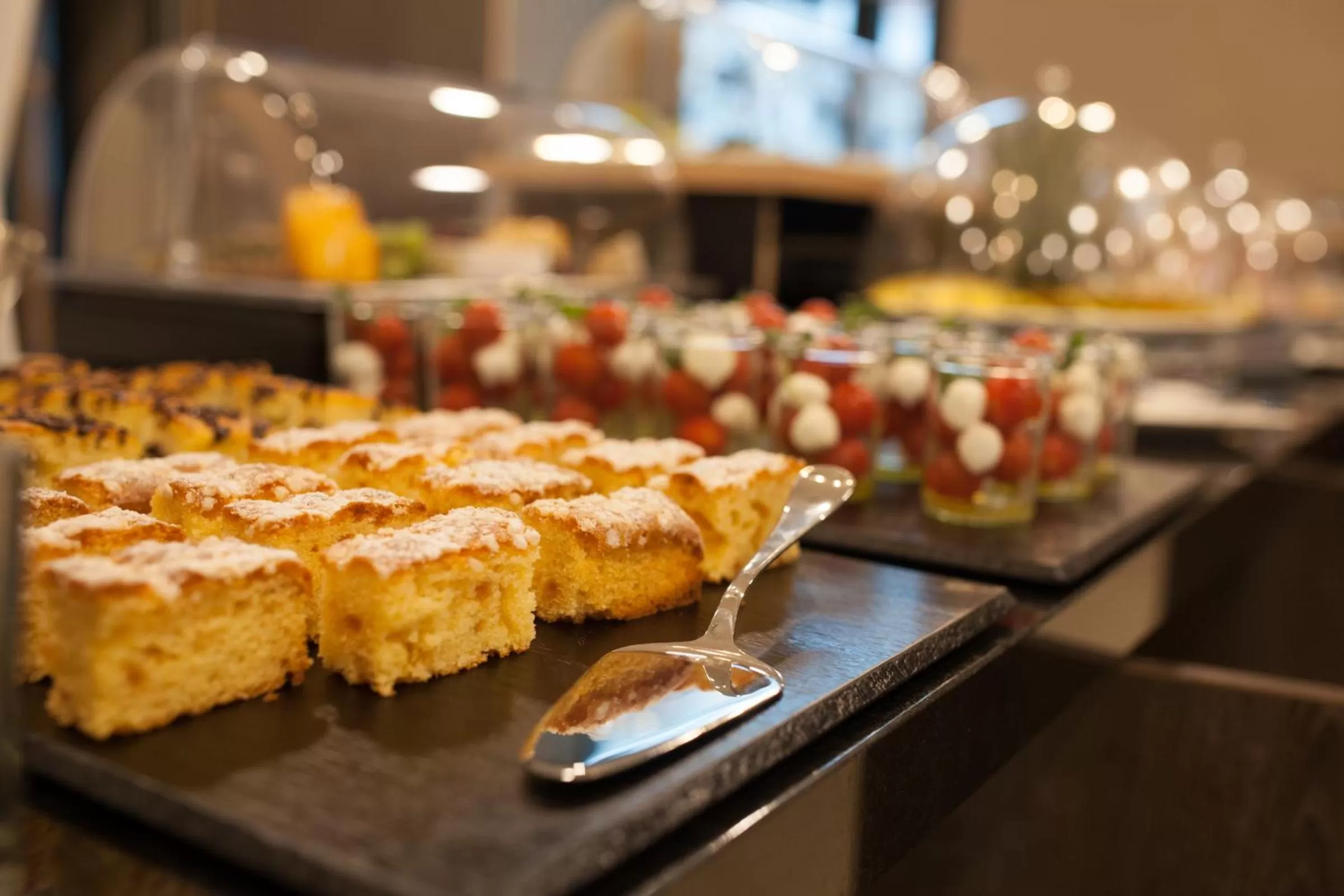 American breakfast in Best Western Hotel Tulln