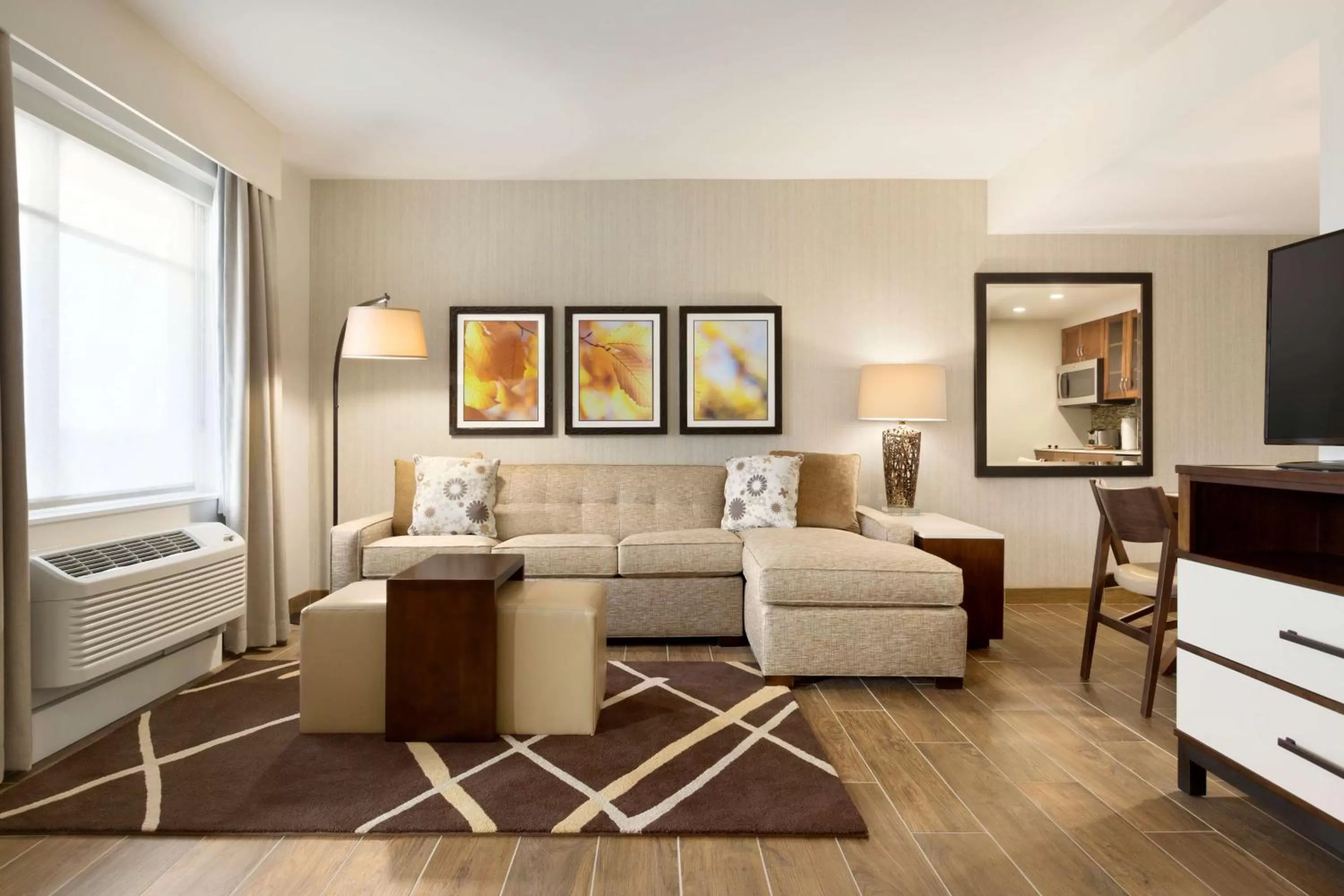 Living room in Homewood Suites By Hilton Augusta