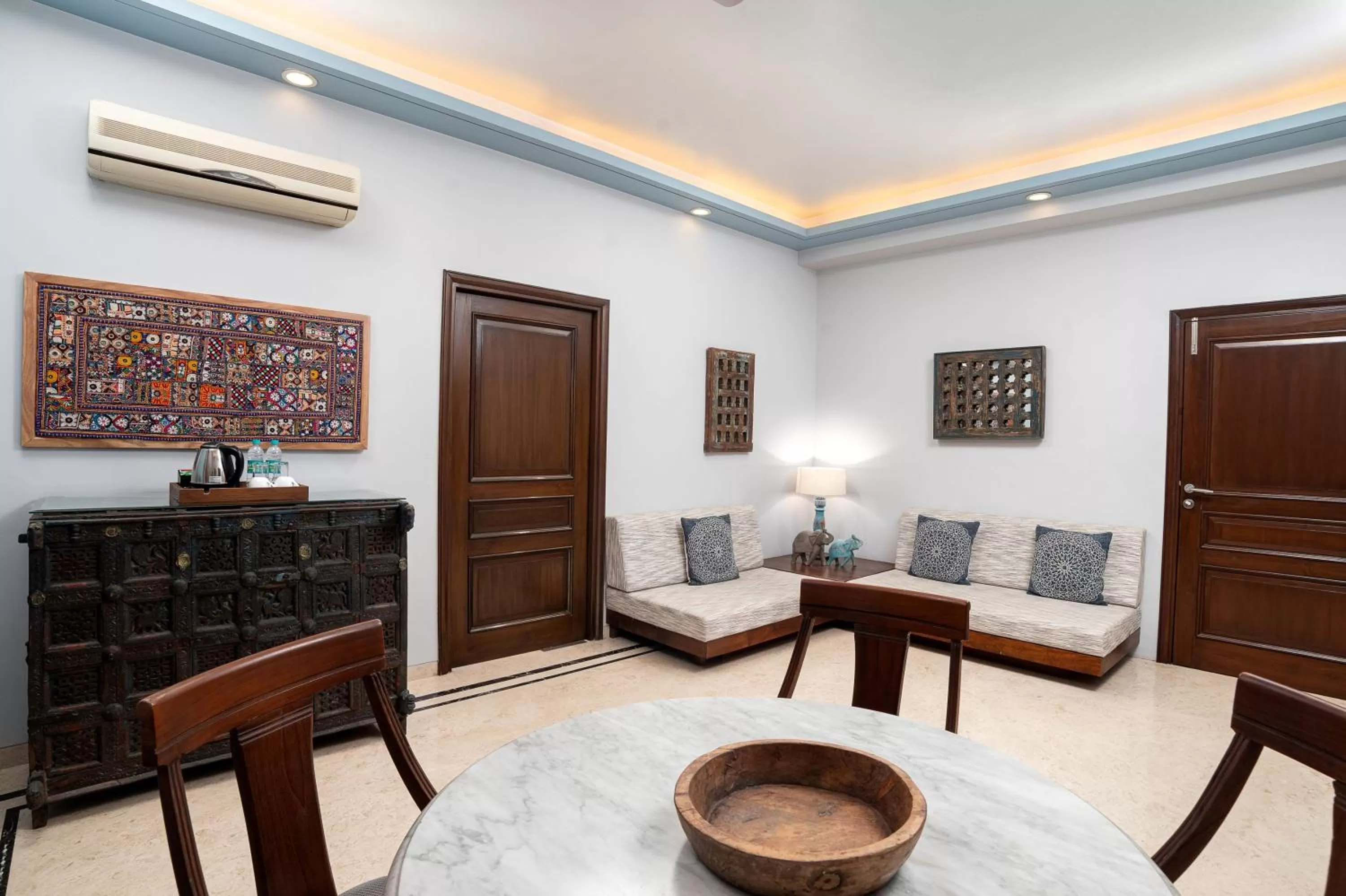 Living room in The Almond Tree