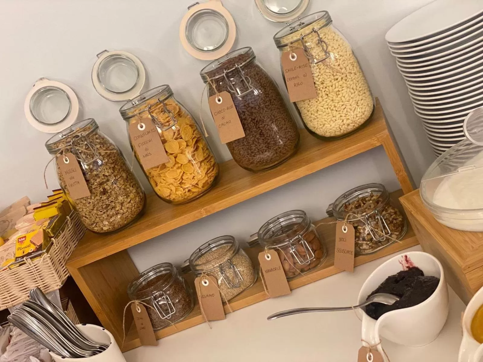 Food and drinks in Hotel Apogeo - Breakfast Experience