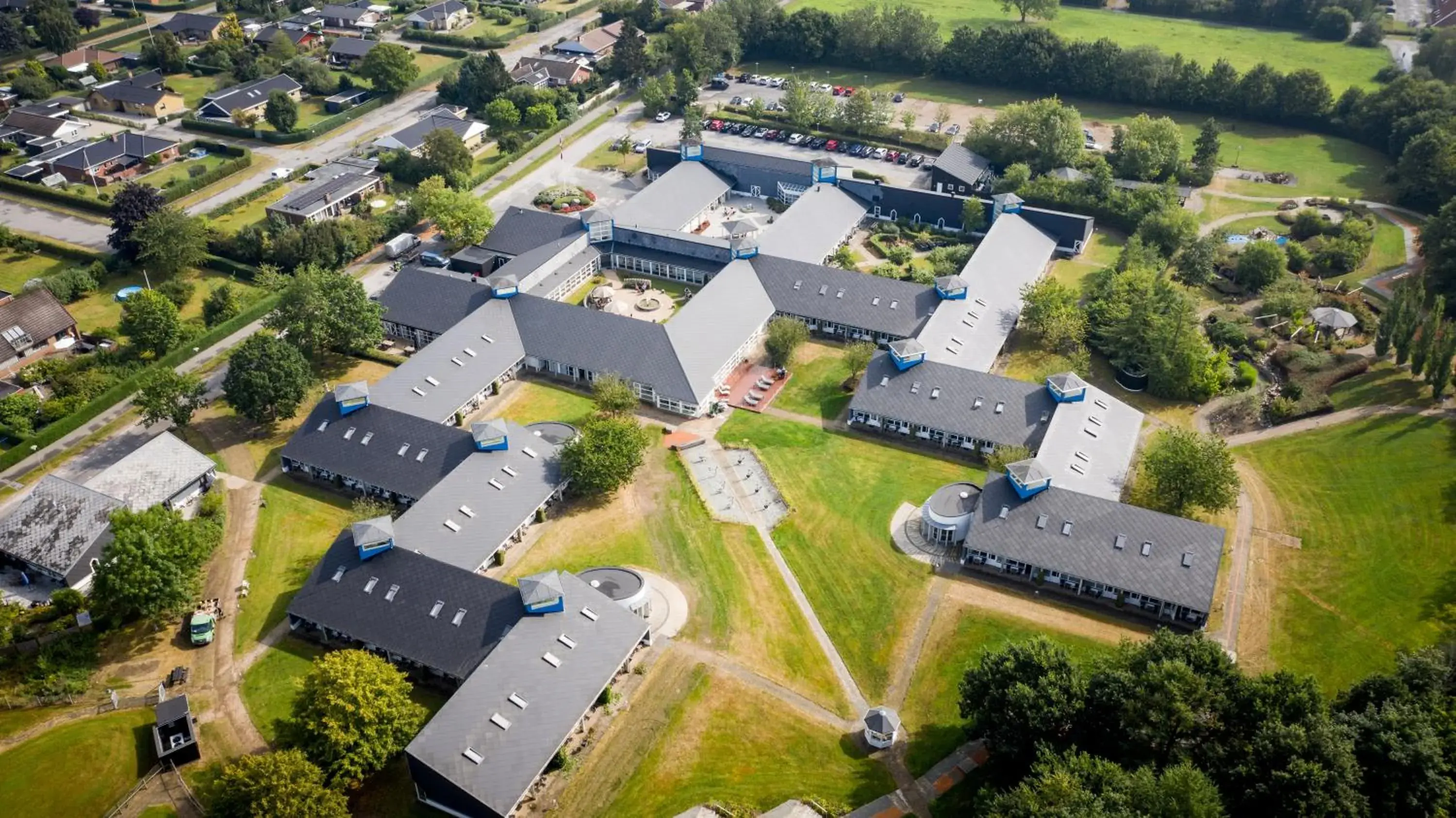 Bird's eye view in Fuglsangcentret Hotel