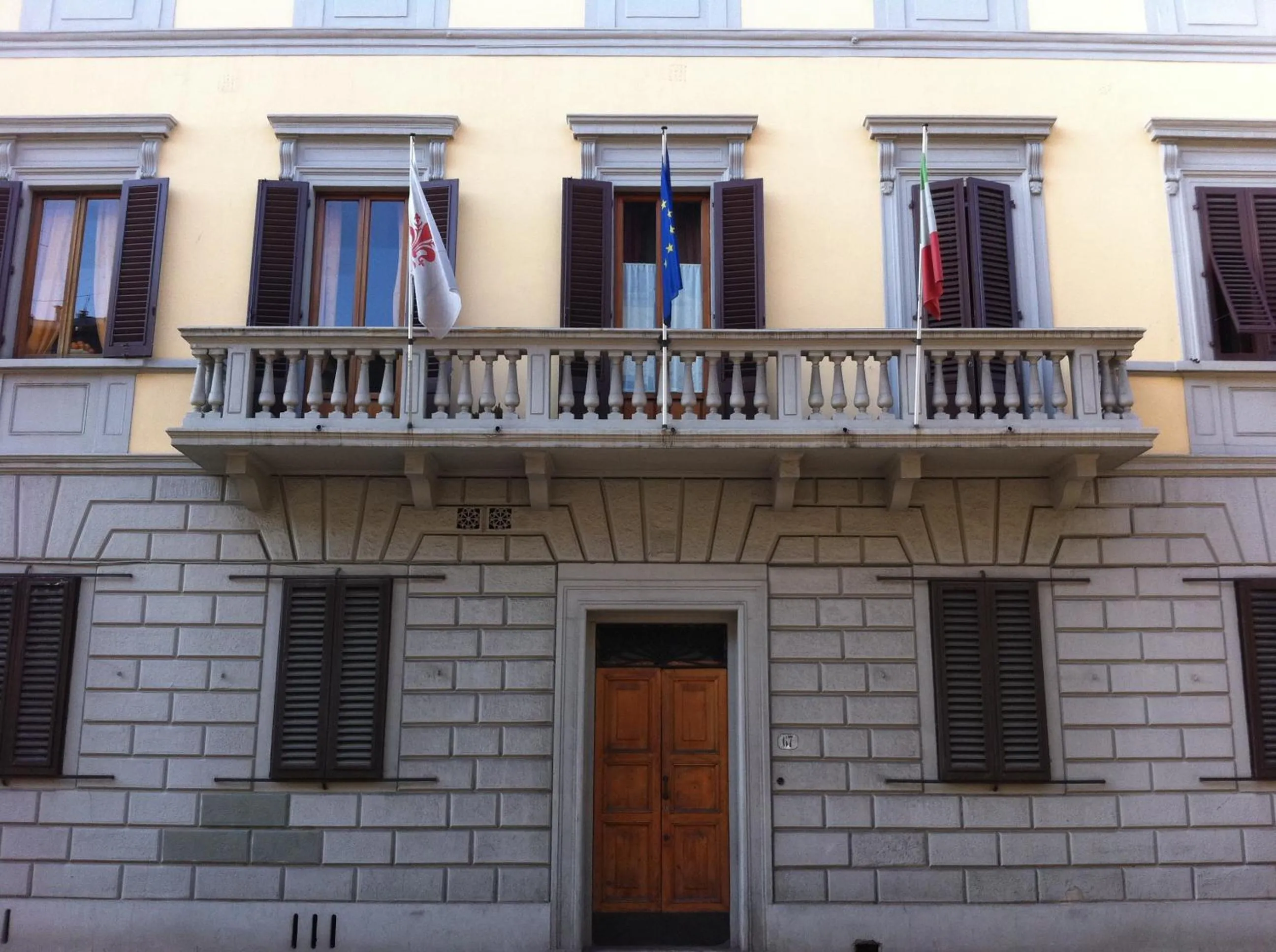 Facade/entrance in Hotel Leopolda