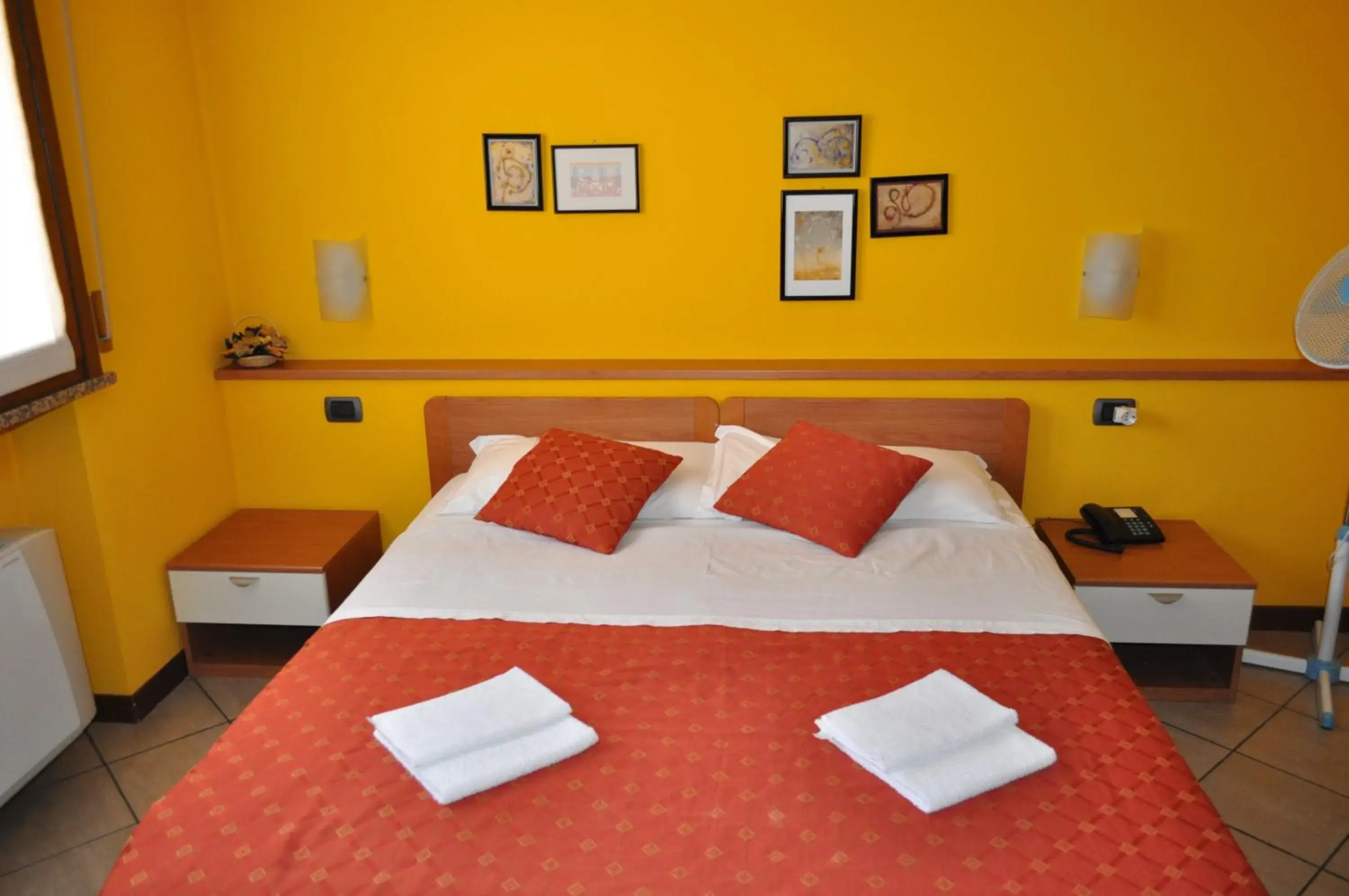 Bed in Hotel Mantova Sud