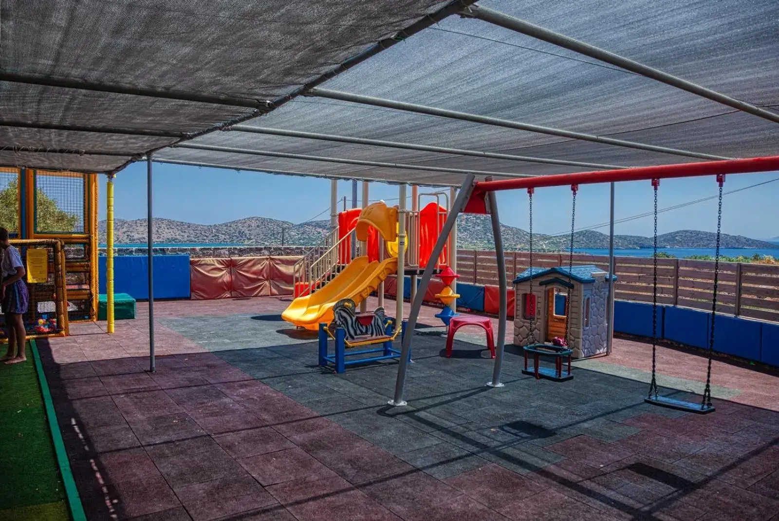 Children play ground, Children's Play Area in Elounda Water Park Residence Hotel