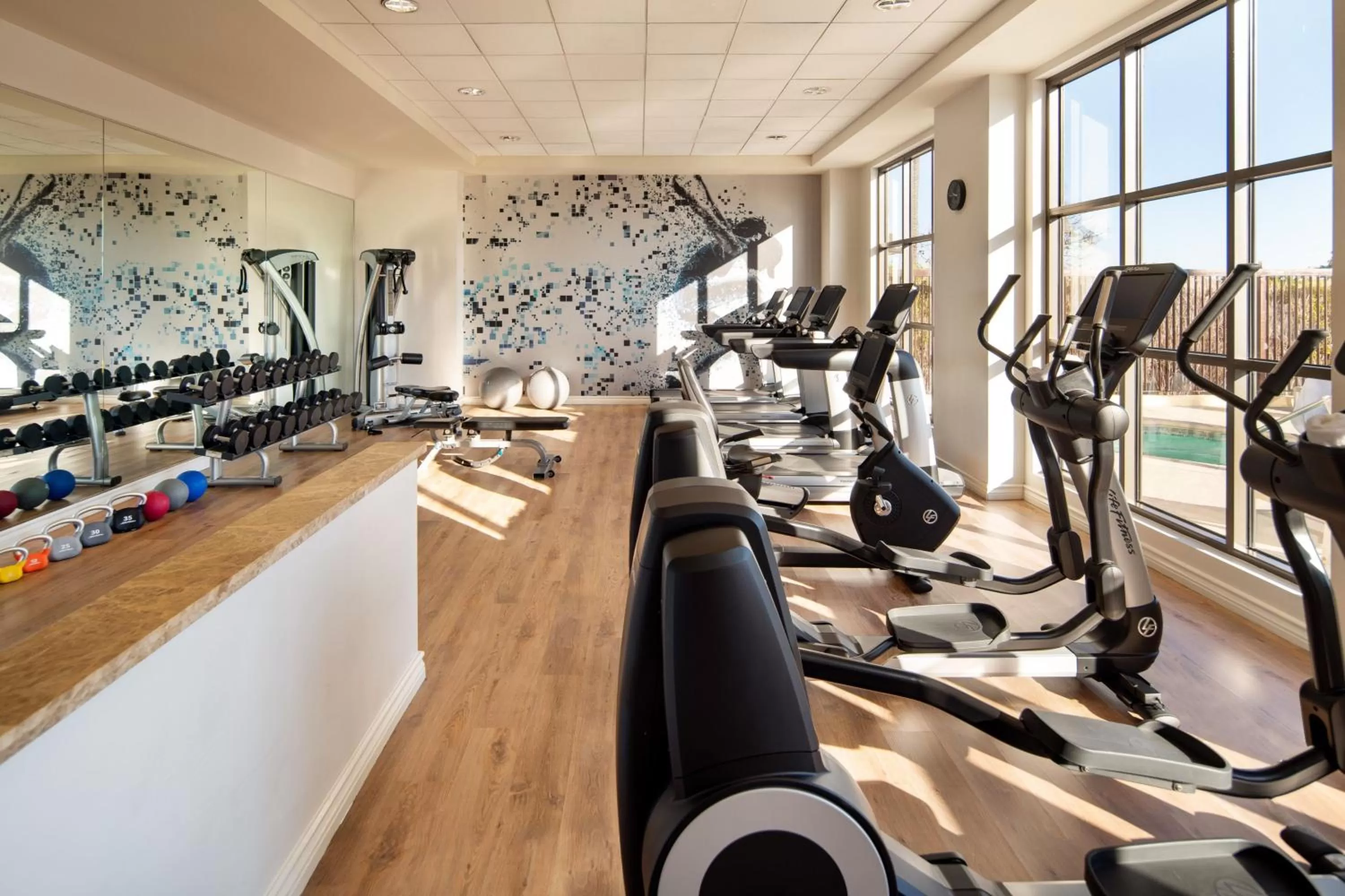 Fitness centre/facilities in Sheraton Garden Grove-Anaheim South