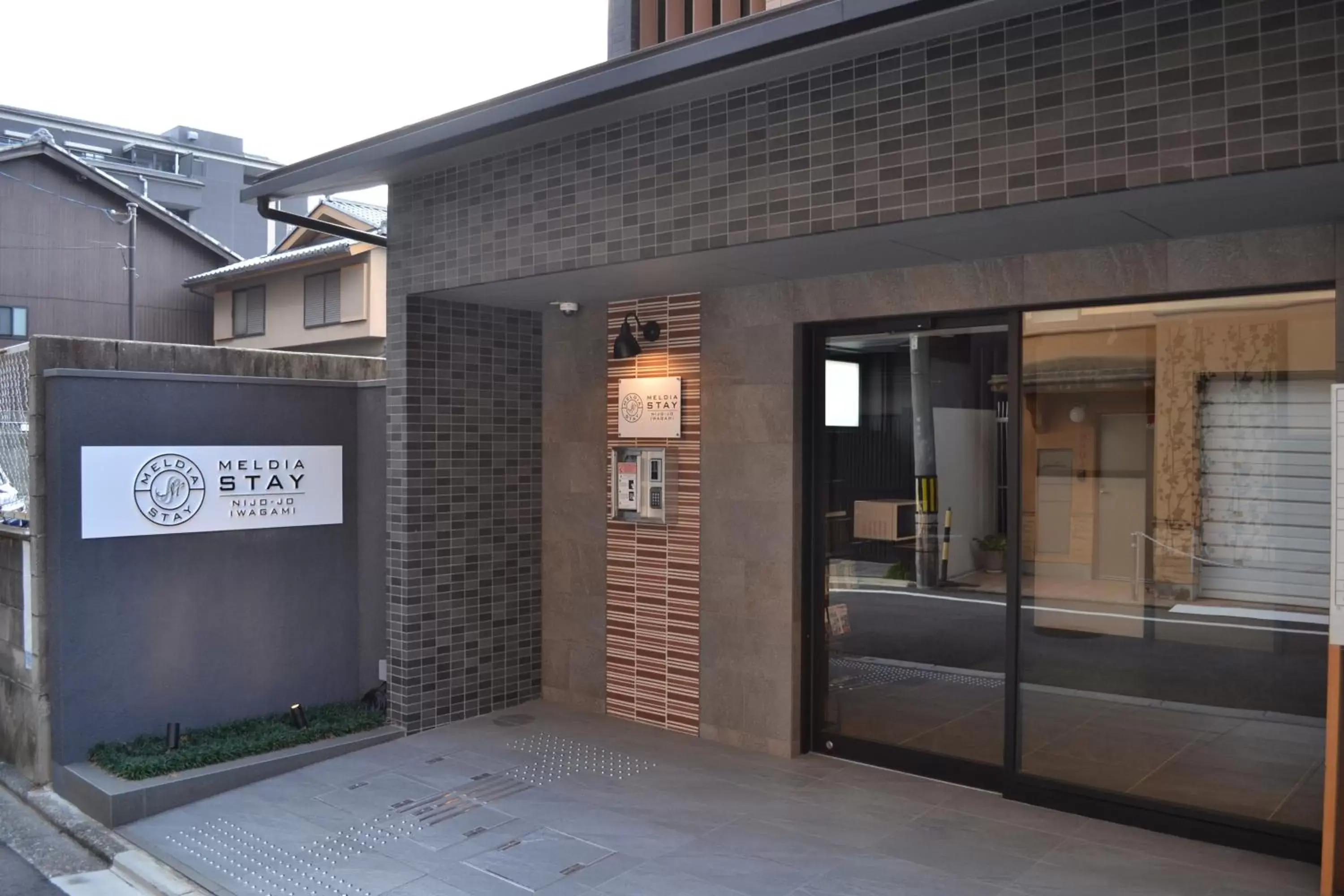 Facade/entrance in Meldia Stay Nijojo IWAGAMI