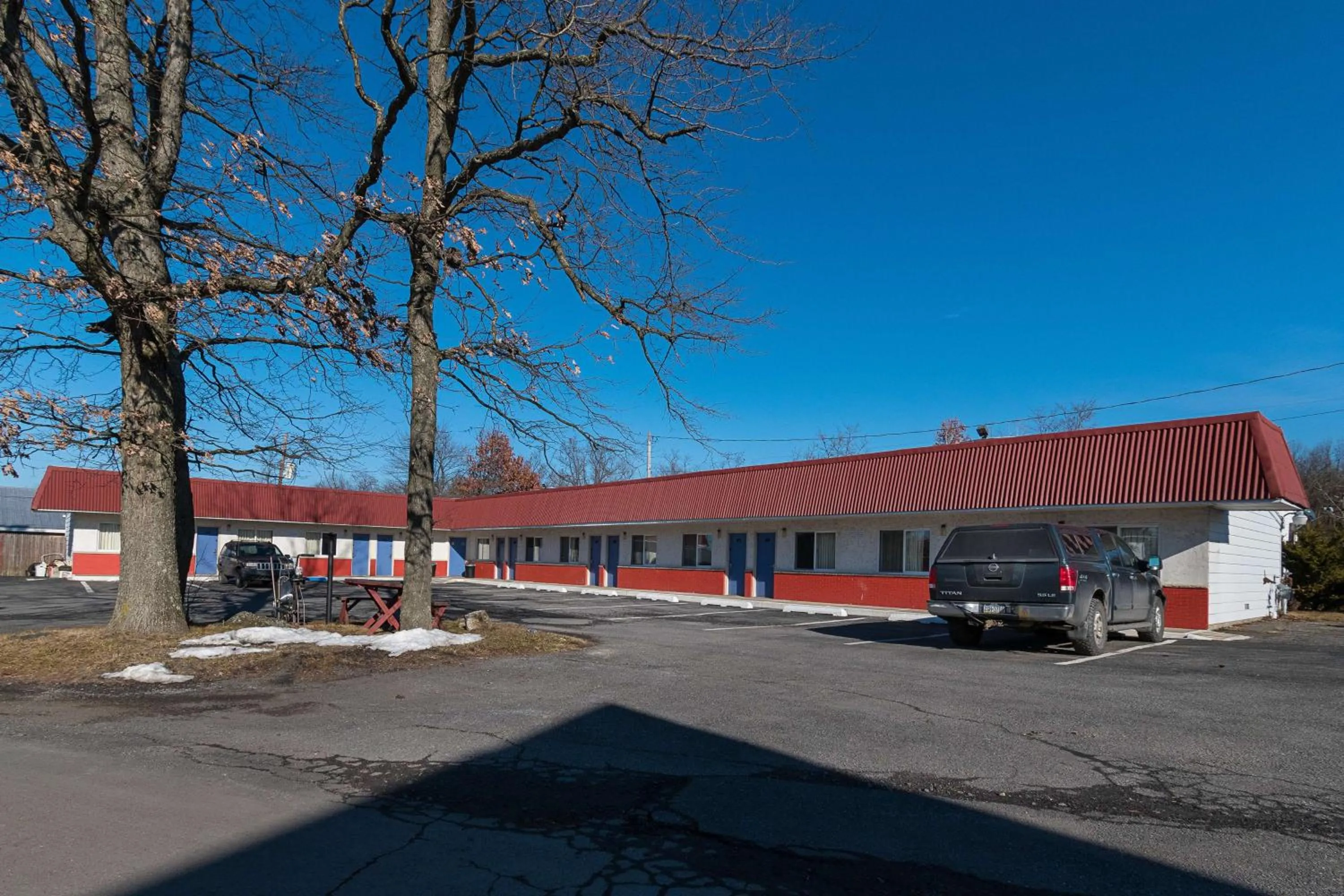 Property building in Motel 6-Frackville, PA