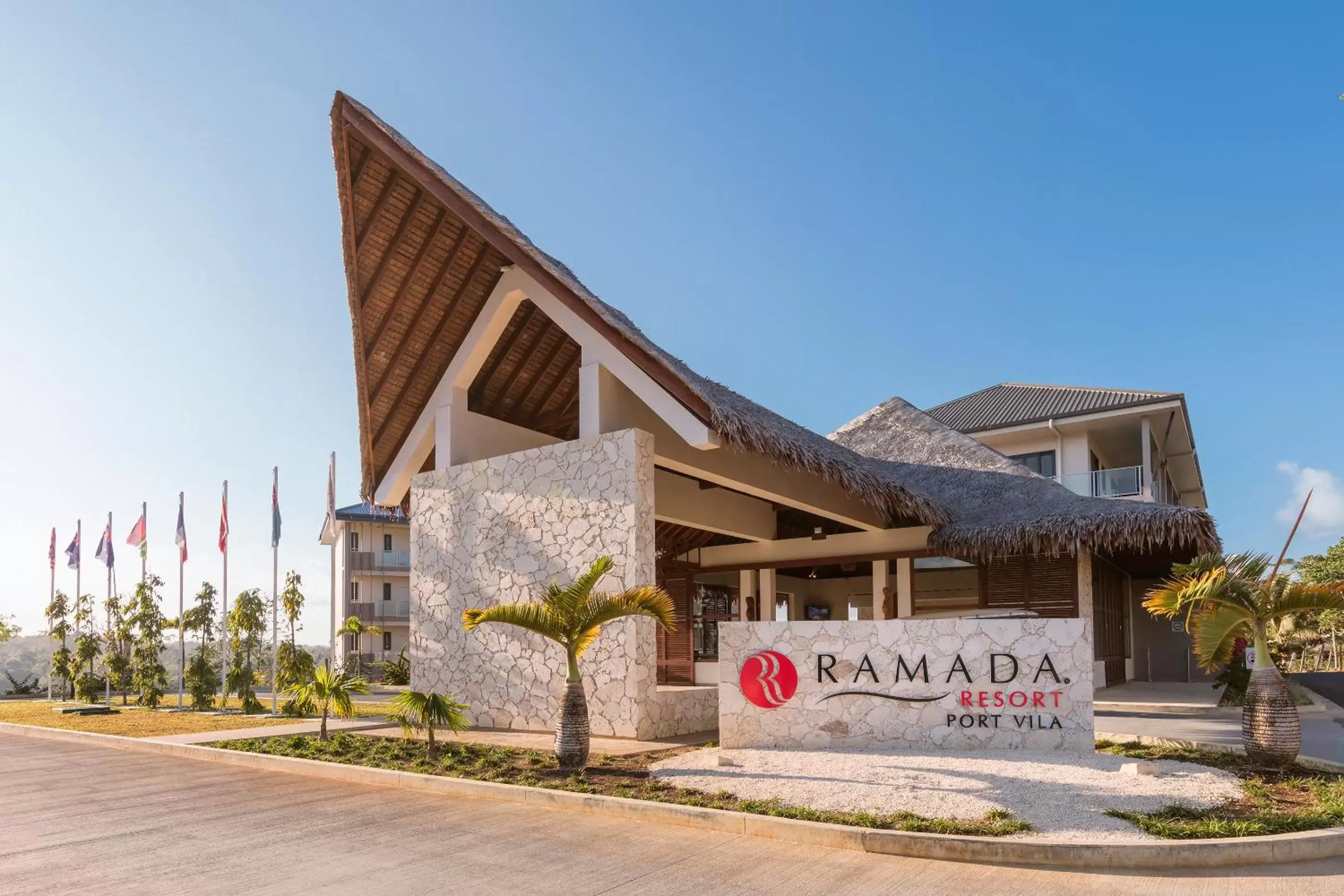 Facade/entrance in Ramada Resort by Wyndham Port Vila Facade/entrance in Ramada Resort by Wyndham Port Vila