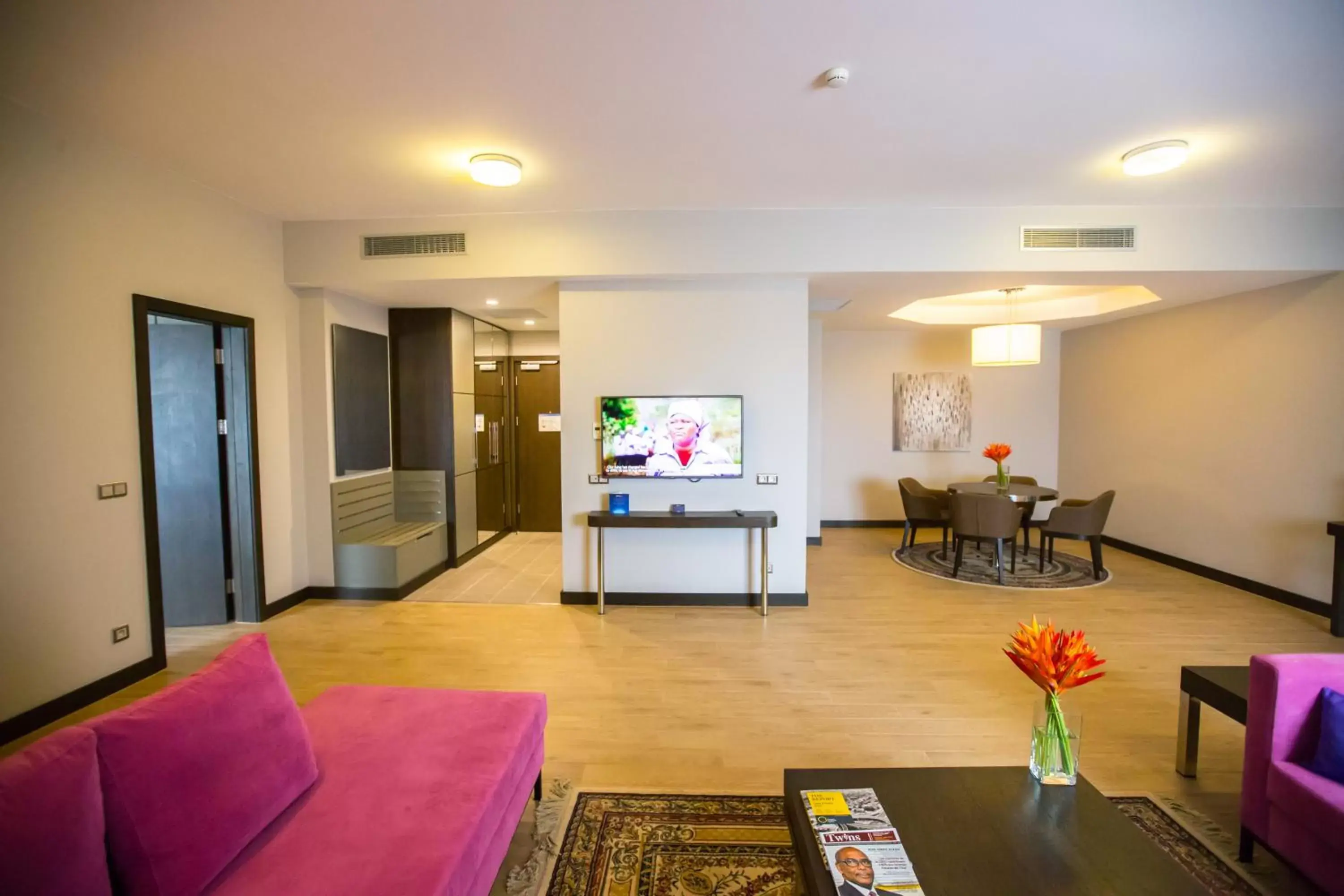 Seating Area in Radisson Blu Hotel, Abidjan Airport