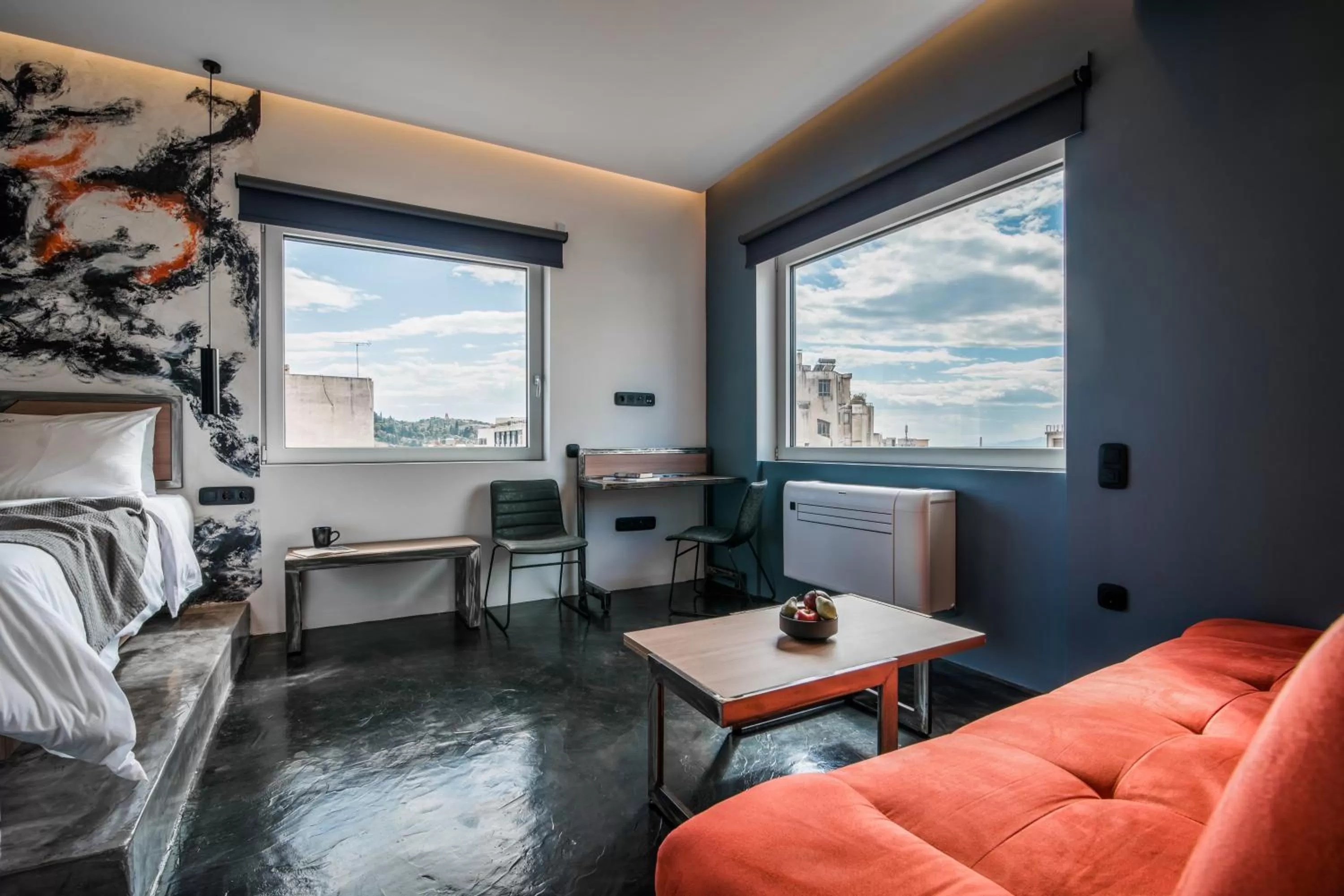 Bedroom in AthinA STREETAPARTMENTS