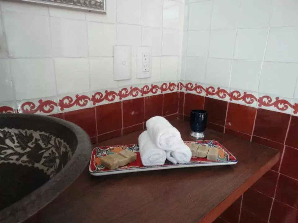 Bathroom in Hotel Boutique Hacienda del Gobernador