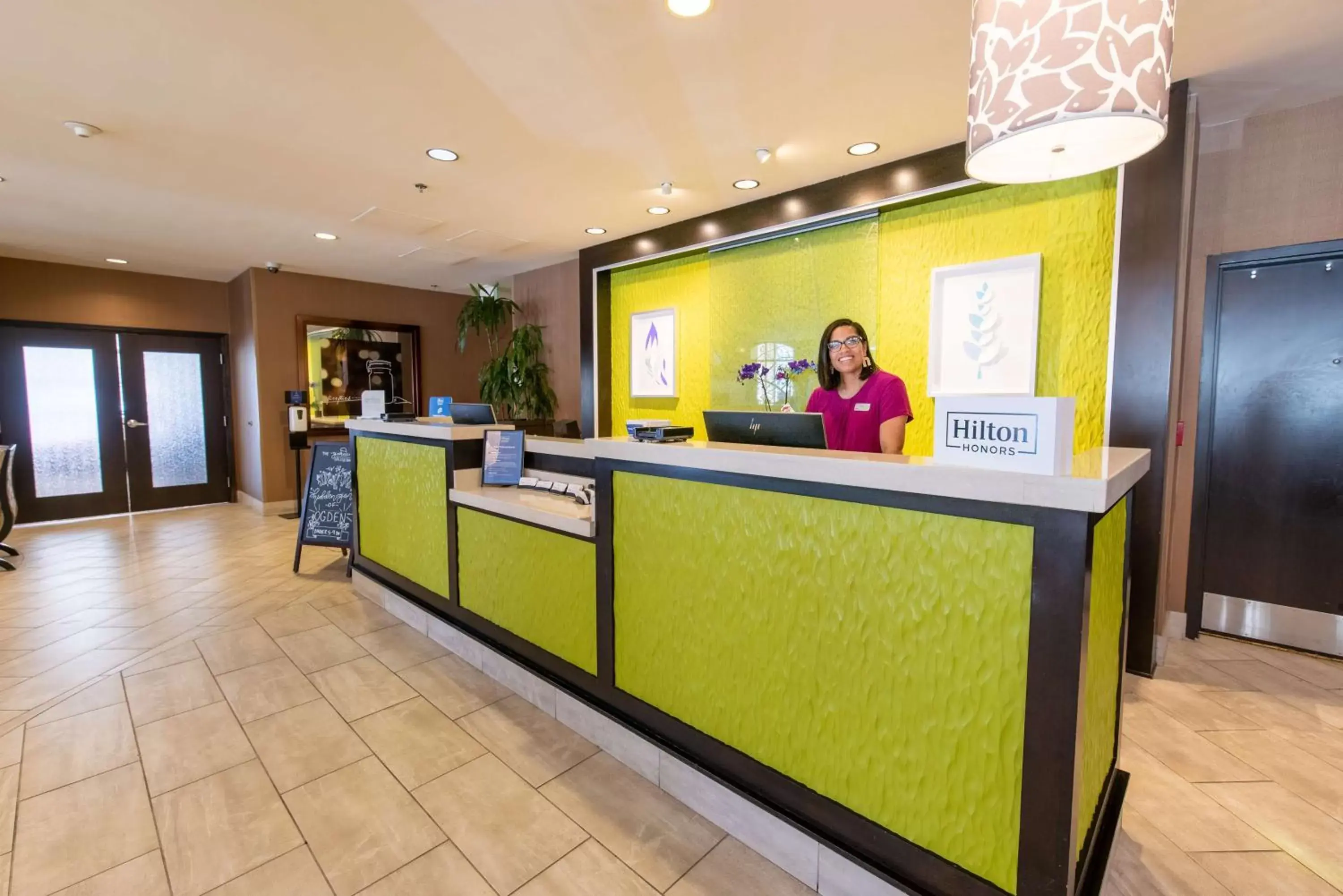 Lobby or reception, Lobby/Reception in Hilton Garden Inn Ogden