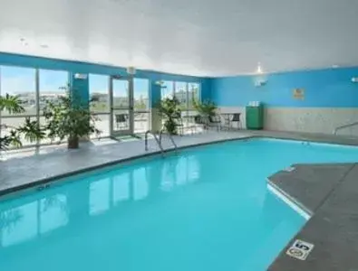 Swimming Pool in Super 8 by Wyndham Topeka at Forbes Landing