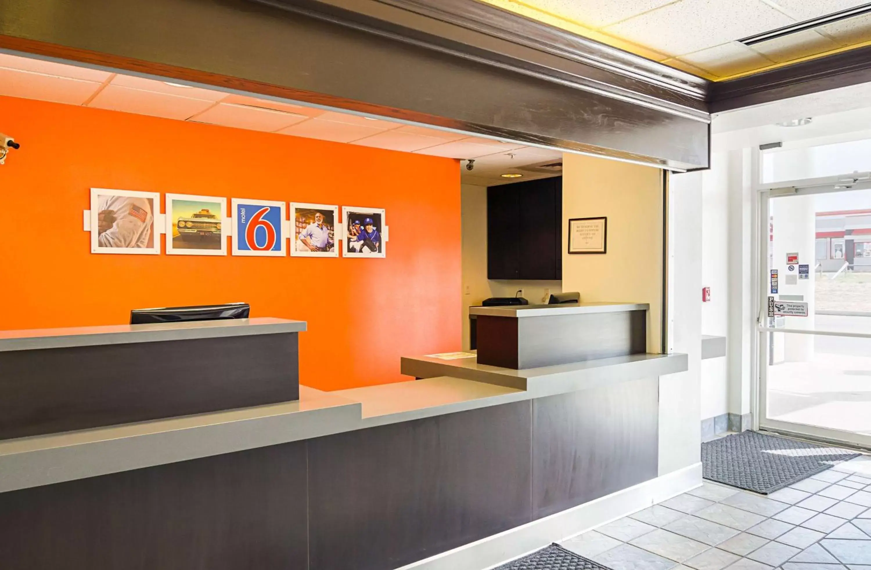 Property logo or sign, Lobby/Reception in Motel 6-Wheatland, WY