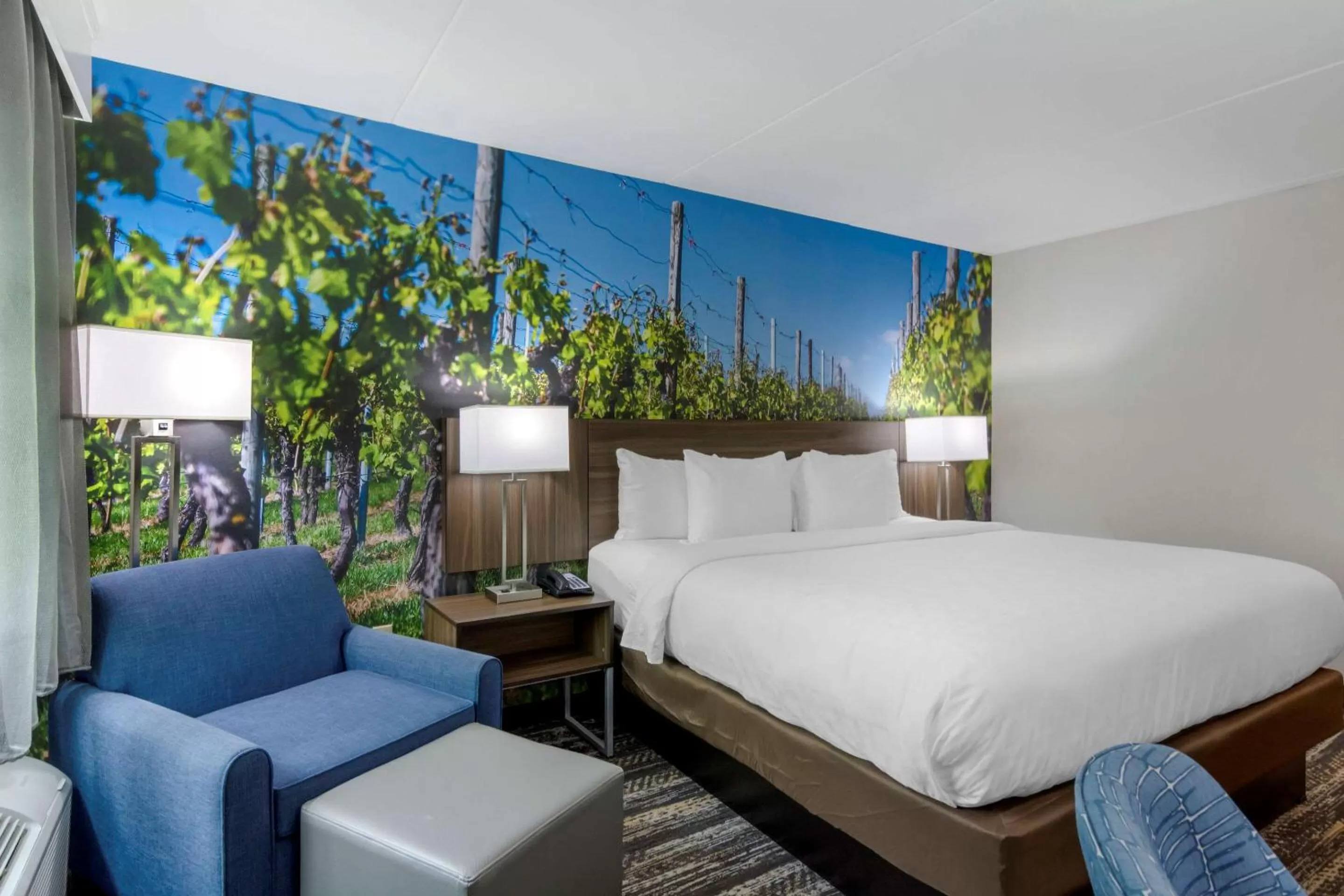 Bedroom, Bed in Clarion Pointe Charlottesville