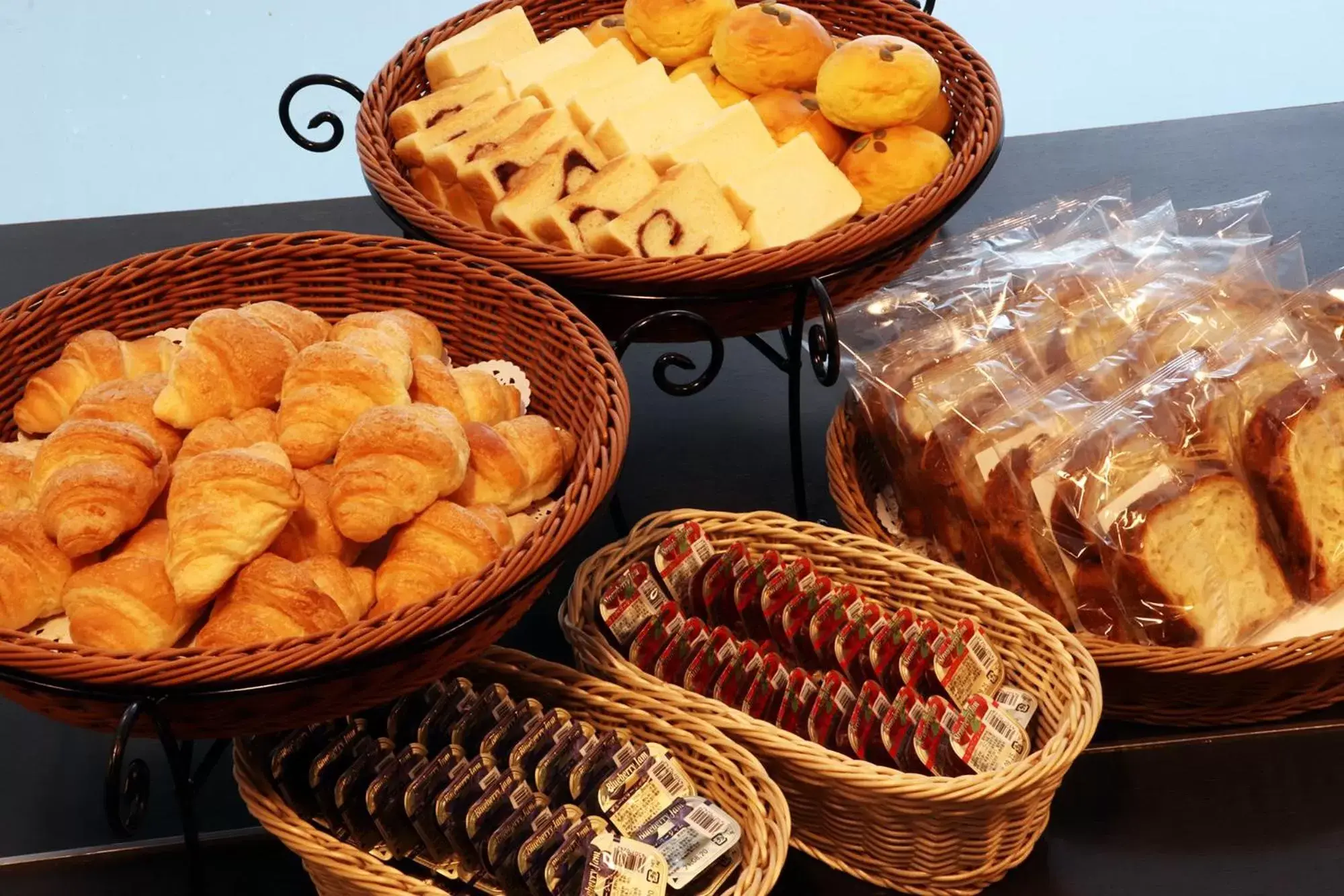 Continental breakfast in JR Inn Sapporo Continental breakfast in JR Inn Sapporo