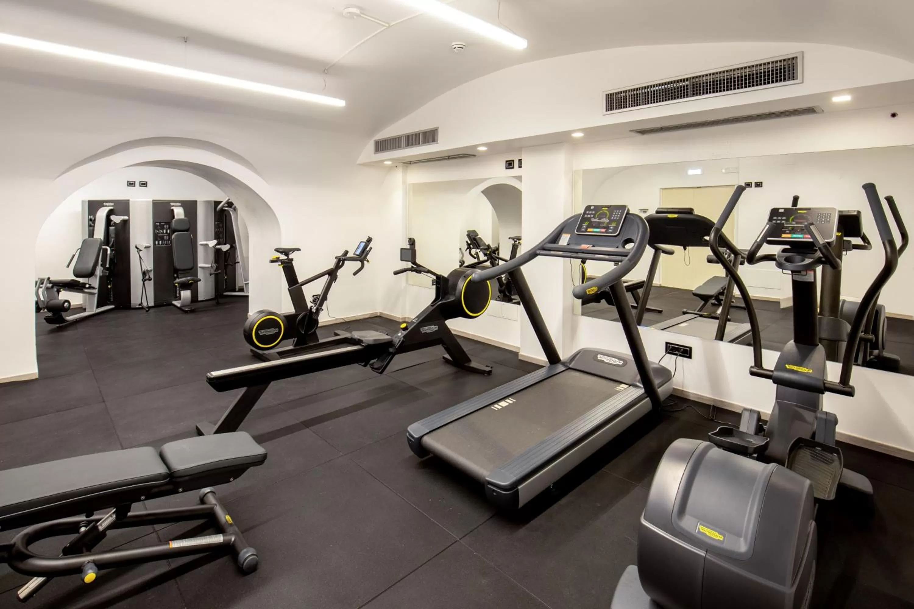 Fitness centre/facilities in Gioberti Art Hotel