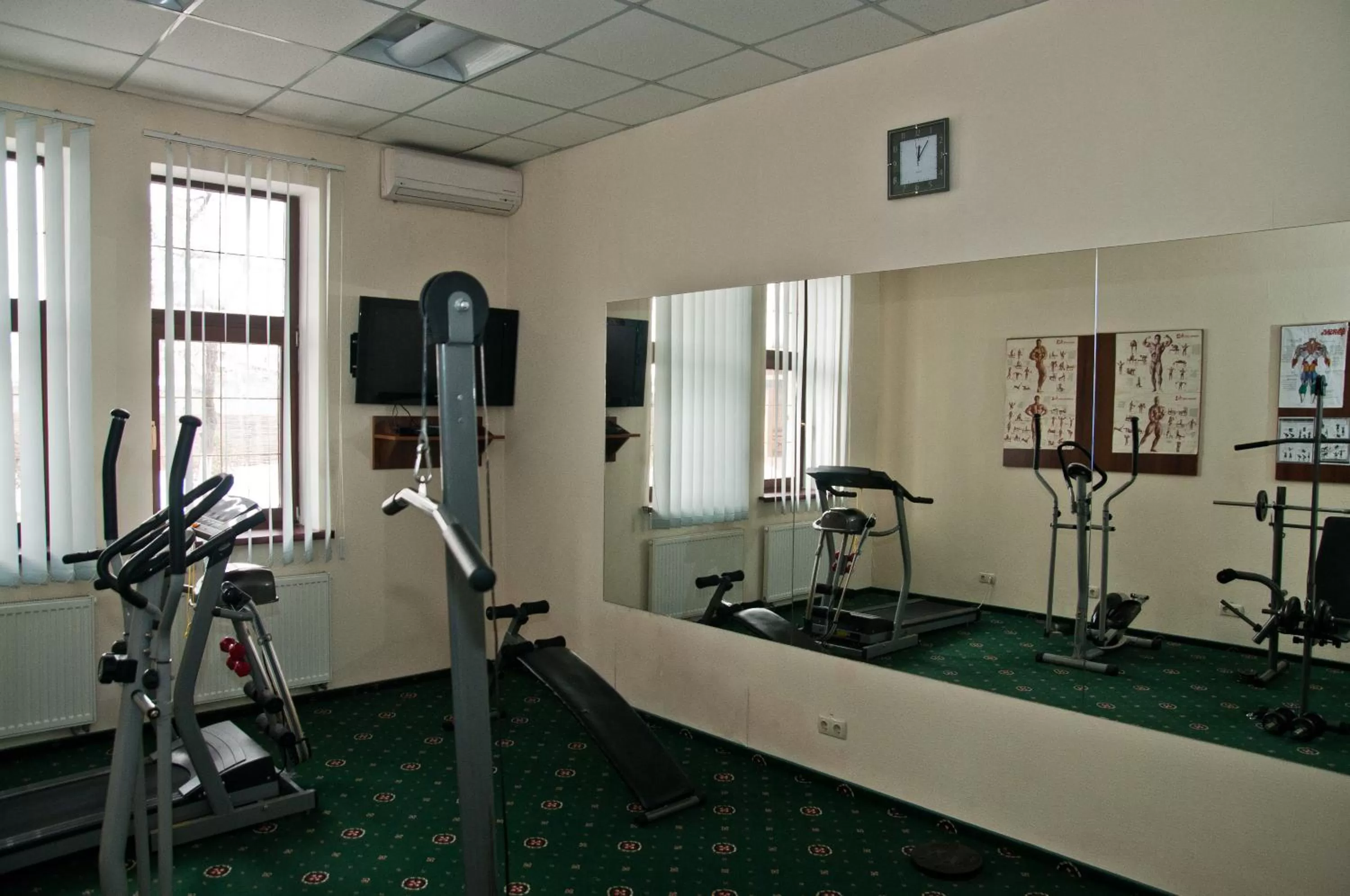 Fitness centre/facilities in Ligena Hotel