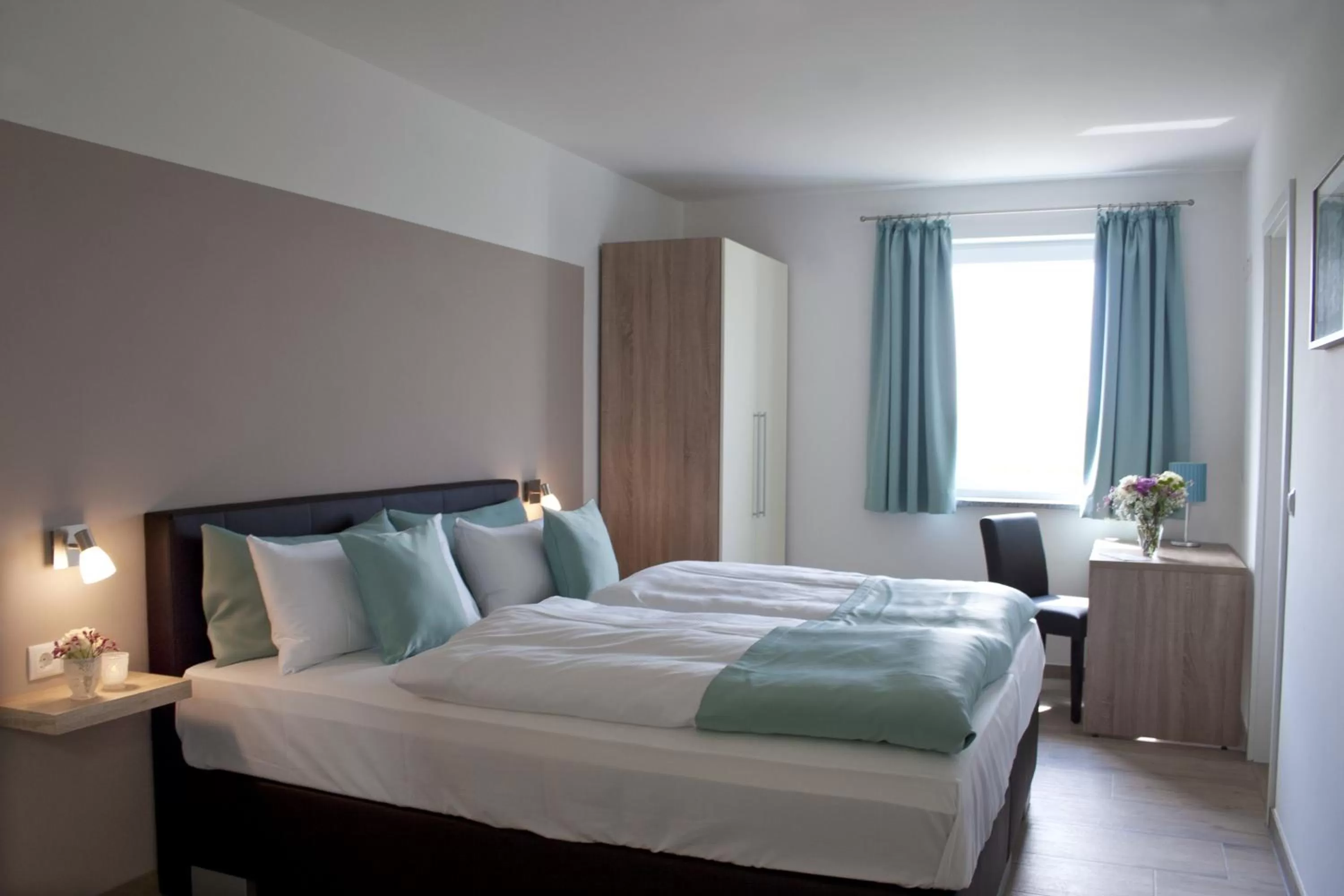 Photo of the whole room, Bed in Hotel Claro Garni