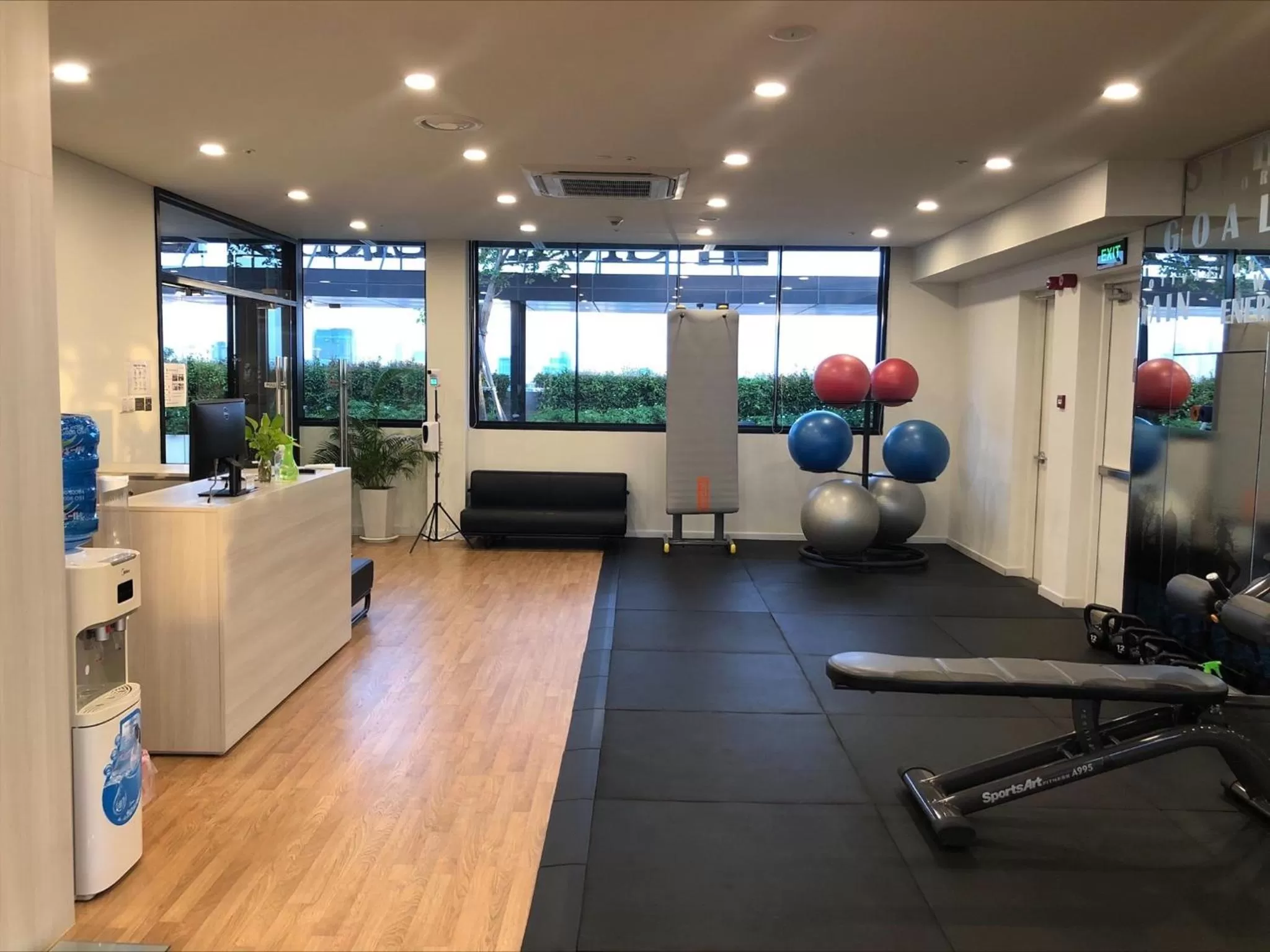 Fitness centre/facilities in GRANFERTE Phnom Penh Hotel